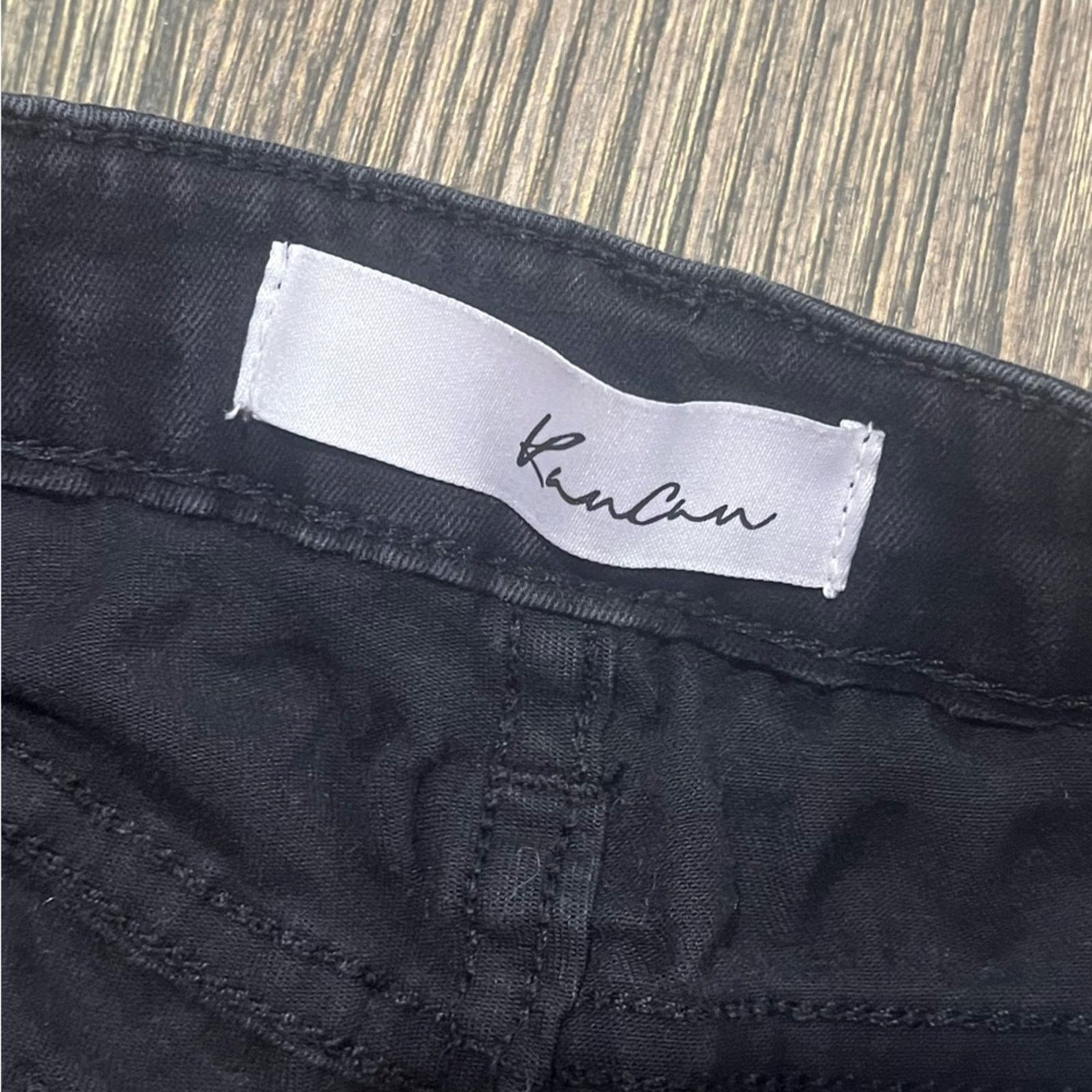 Kanata Hand Knits KanCan Womens Dayana High Rise Ankle Skinny Jeans Fray Size 25" / US 0 / IT 36 - 7 Thumbnail