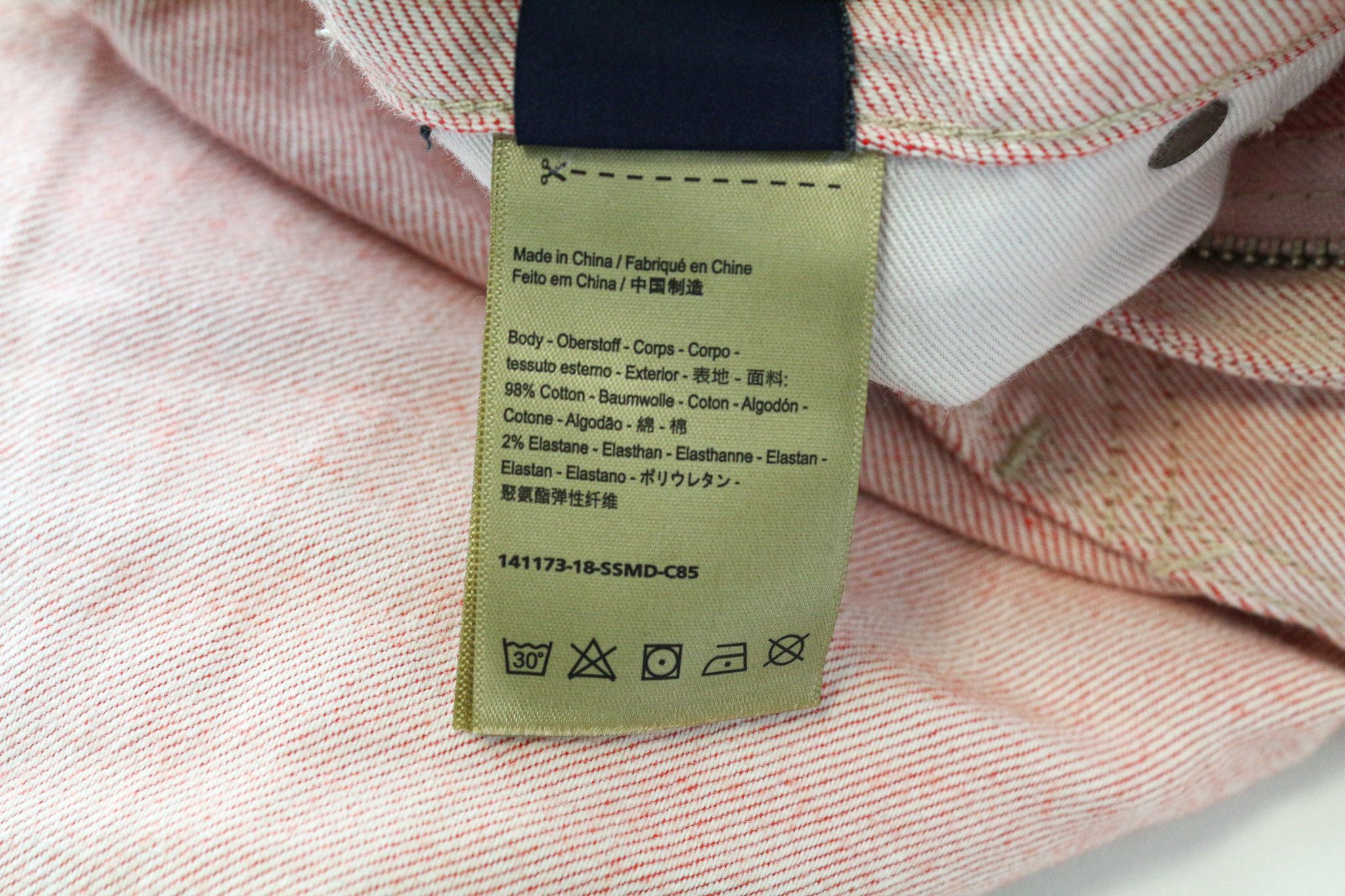 Scotch & Soda SKIM W28/L32 Pink Skinny Stretch Jeans 75194 Size US 28 / EU 44 - 7 Thumbnail