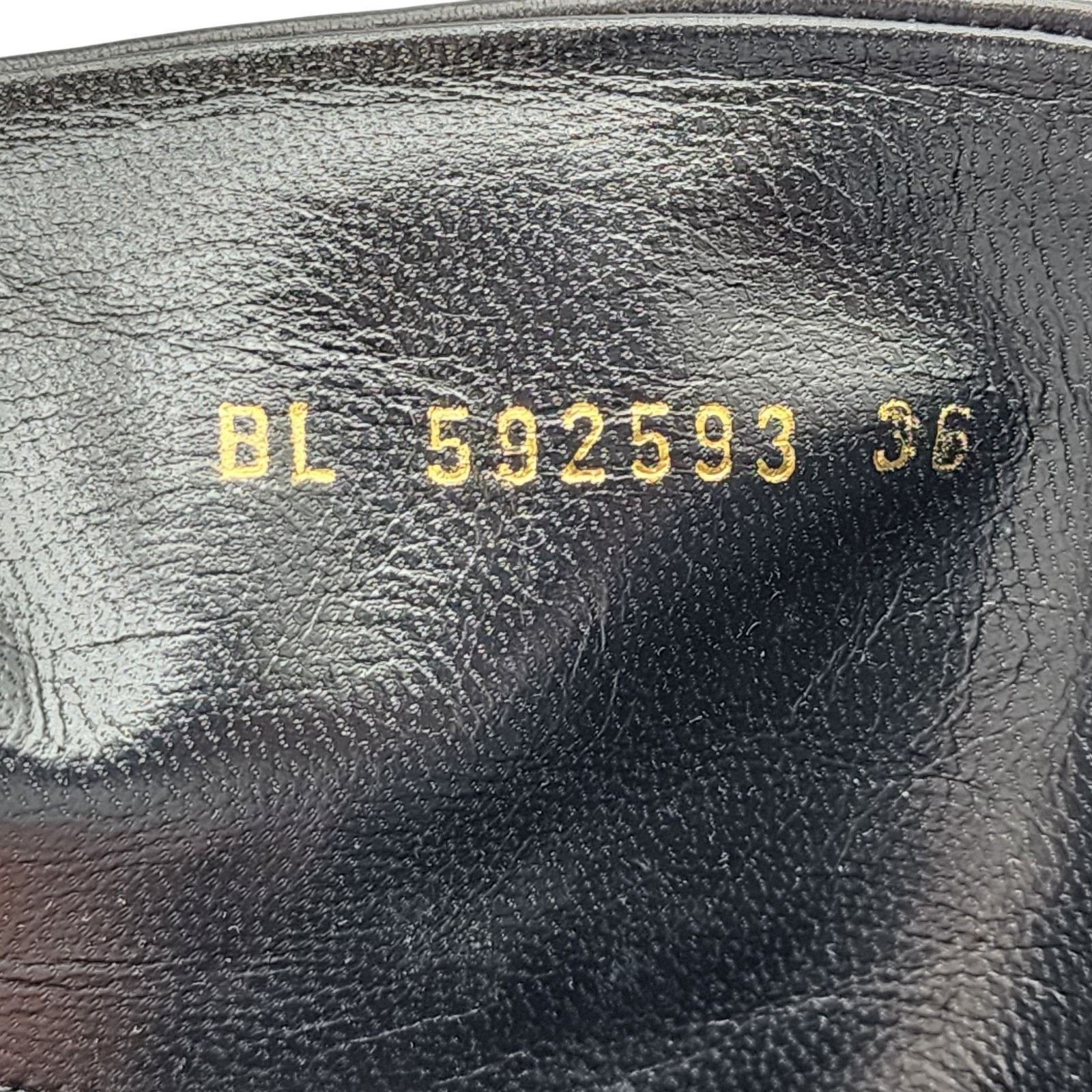 Saint Laurent Paris Women's Leather Studded Boots 592593 EU 36 US 5.5 New $2250 Size US 6 / IT 36 - 6 Thumbnail