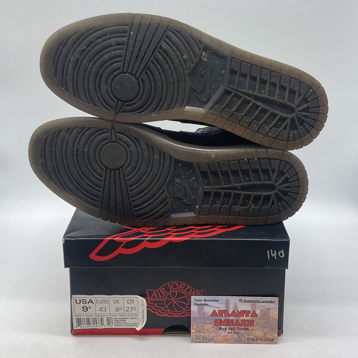 Jordan Brand Air Jordan 1 high BHM Size US 9.5 / EU 42-43 - 7 Thumbnail