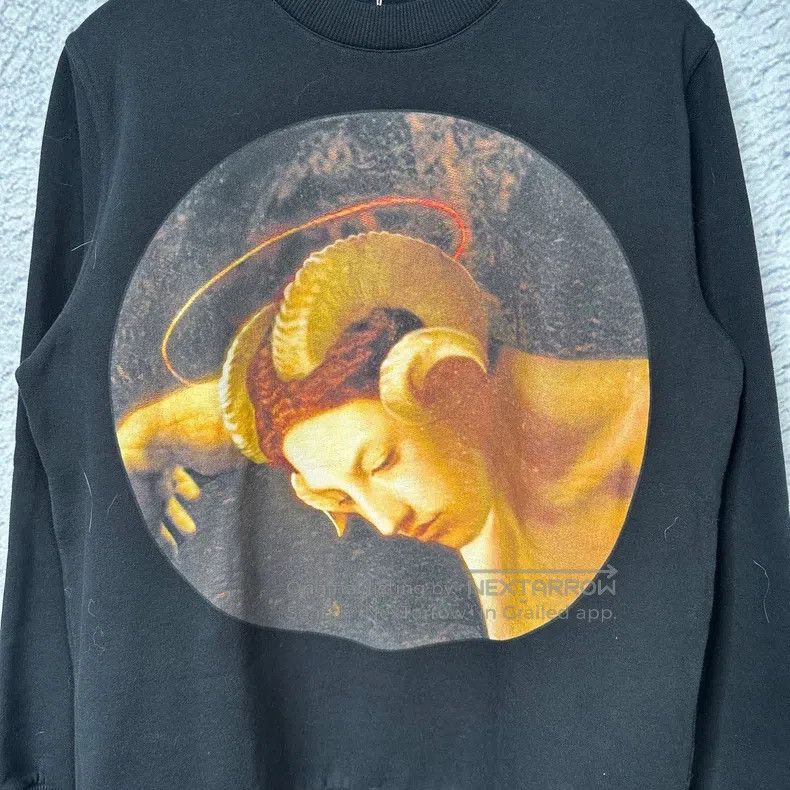 Givenchy Givenchy Black horned Virgin long-sleeve hoodie Size US S / EU 44-46 / 1 - 3 Thumbnail