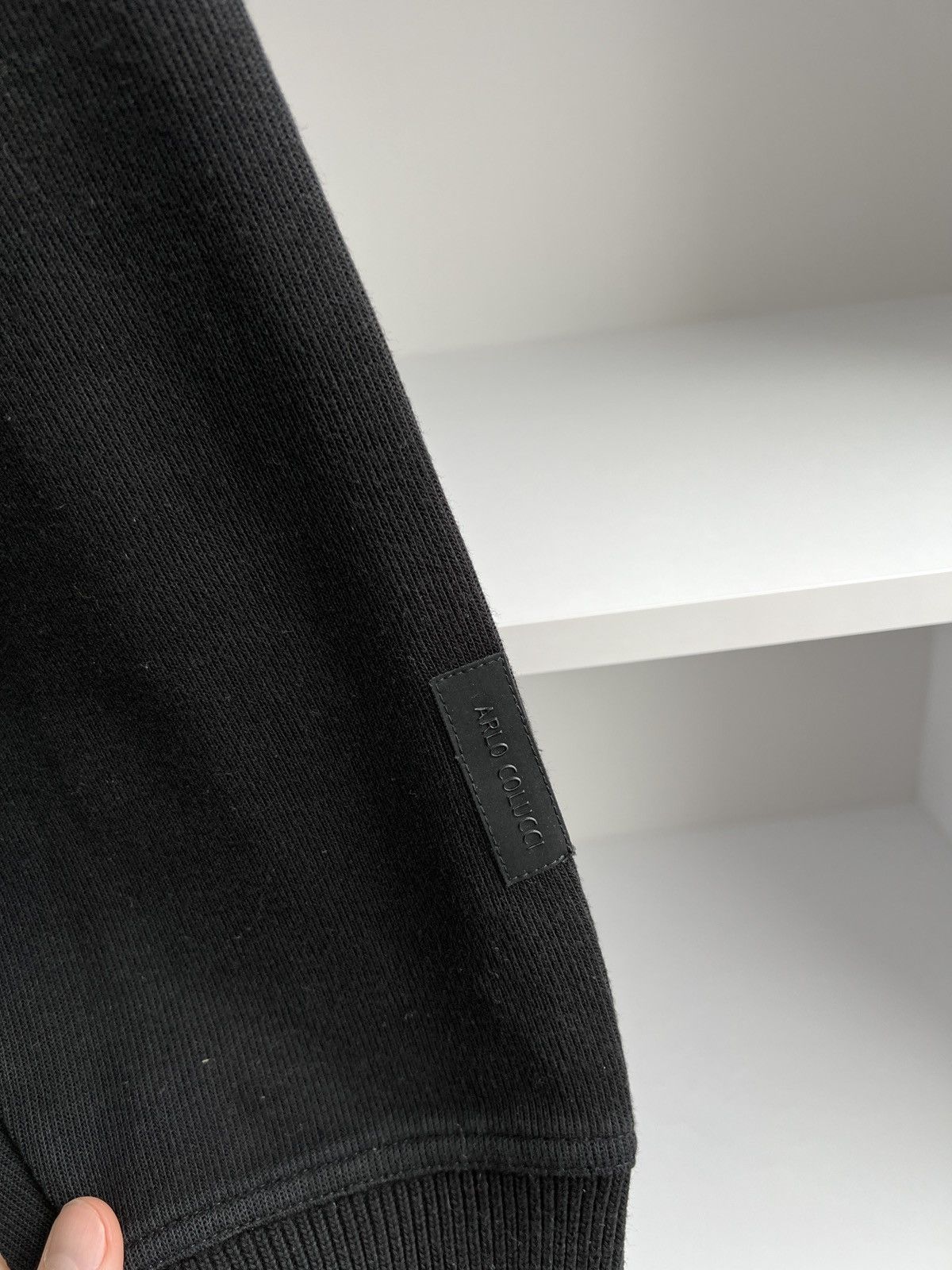 Carlo Colucci × Vintage Vintage Carlo Colucci 1/4 Zip Pullover Sweater Size US L / EU 52-54 / 3 - 7 Thumbnail