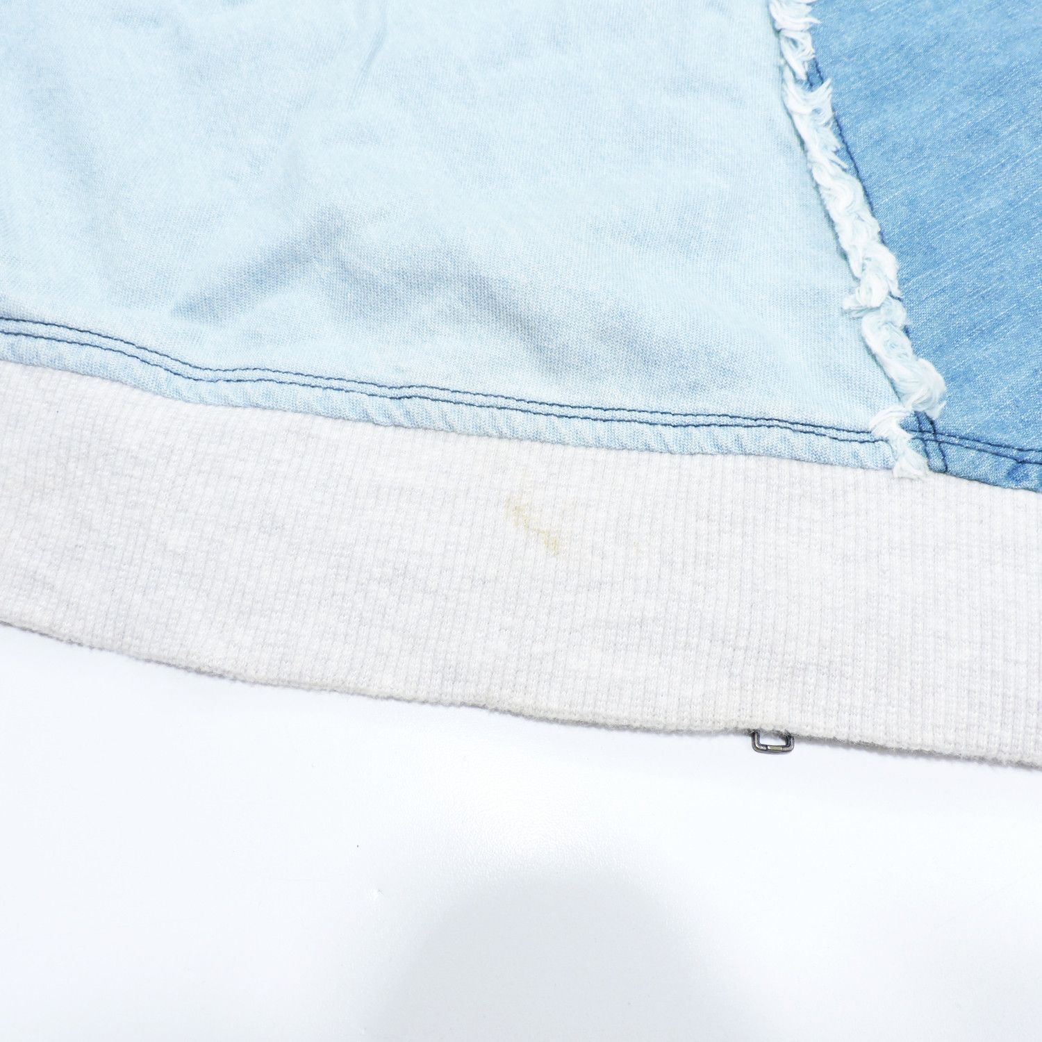 Nozomi Ishiguro NOZOMI ISHIGURO RECONSTRUCTED AVANT GARDE DENIM ZIP-HOODIE Size US M / EU 48-50 / 2 - 21 Thumbnail