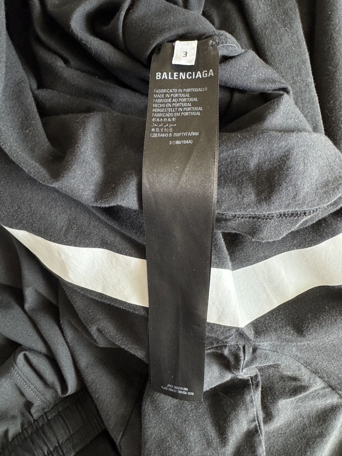 Balenciaga Balenciaga 360 Tee Size US XXL / EU 58 / 5 - 13 Thumbnail
