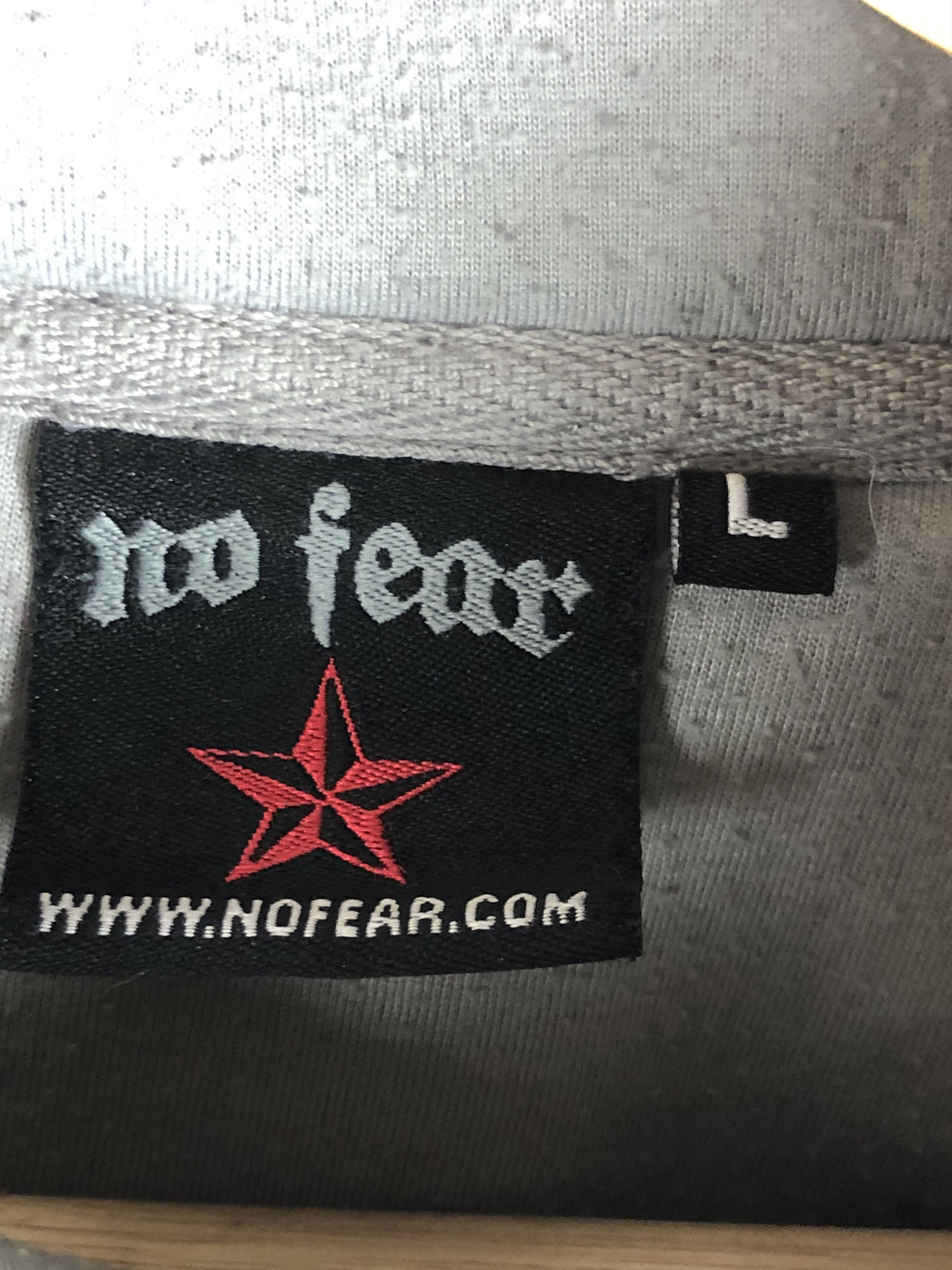 No Fear Vintage No Fear Big Logo Zip Sweatshirt Y2K Size US L / EU 52-54 / 3 - 6 Thumbnail