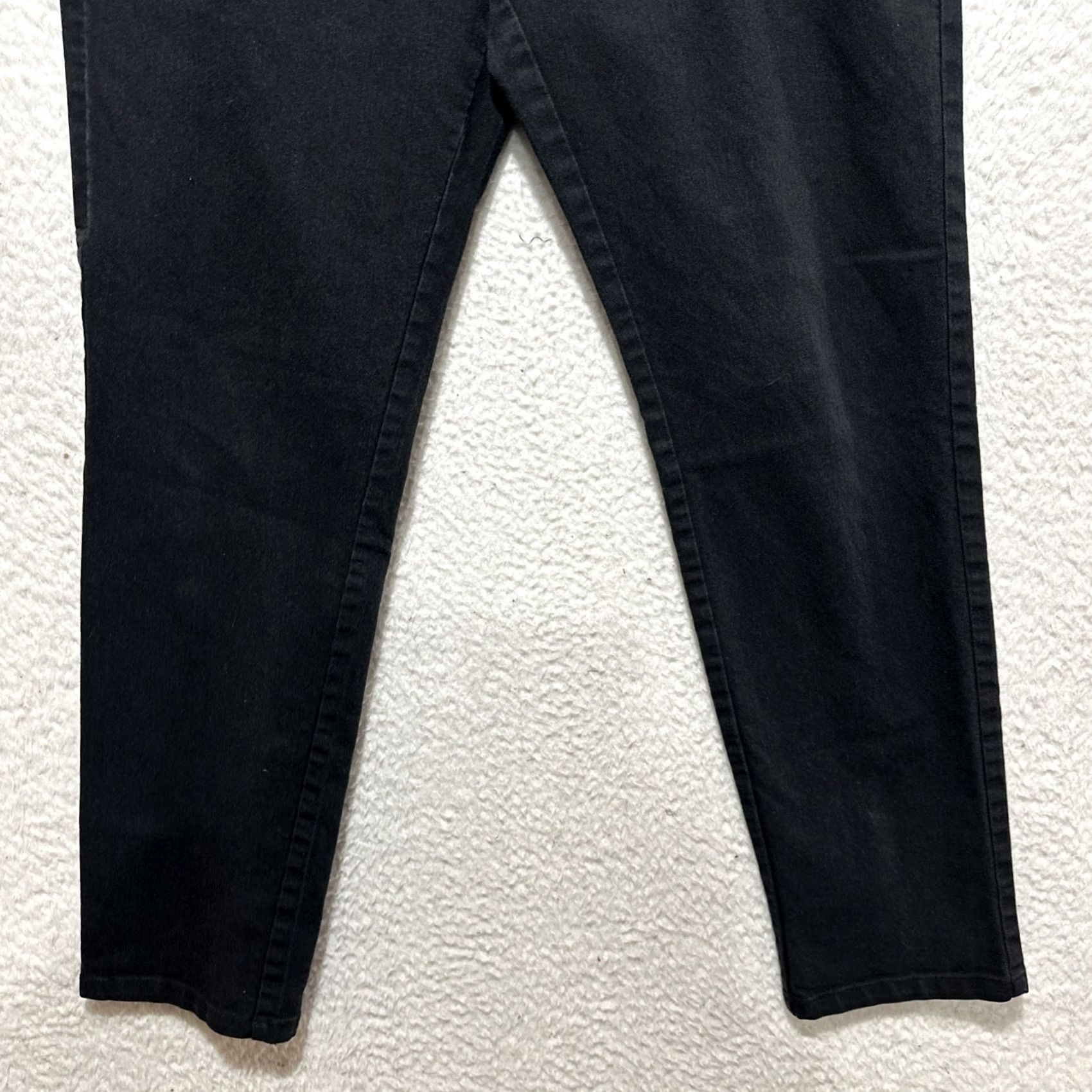 Vintage BYLT Jeans Mens 33 Black Tapered Stretch Denim Everyday Pant Shirt? Size US 33 - 5 Thumbnail