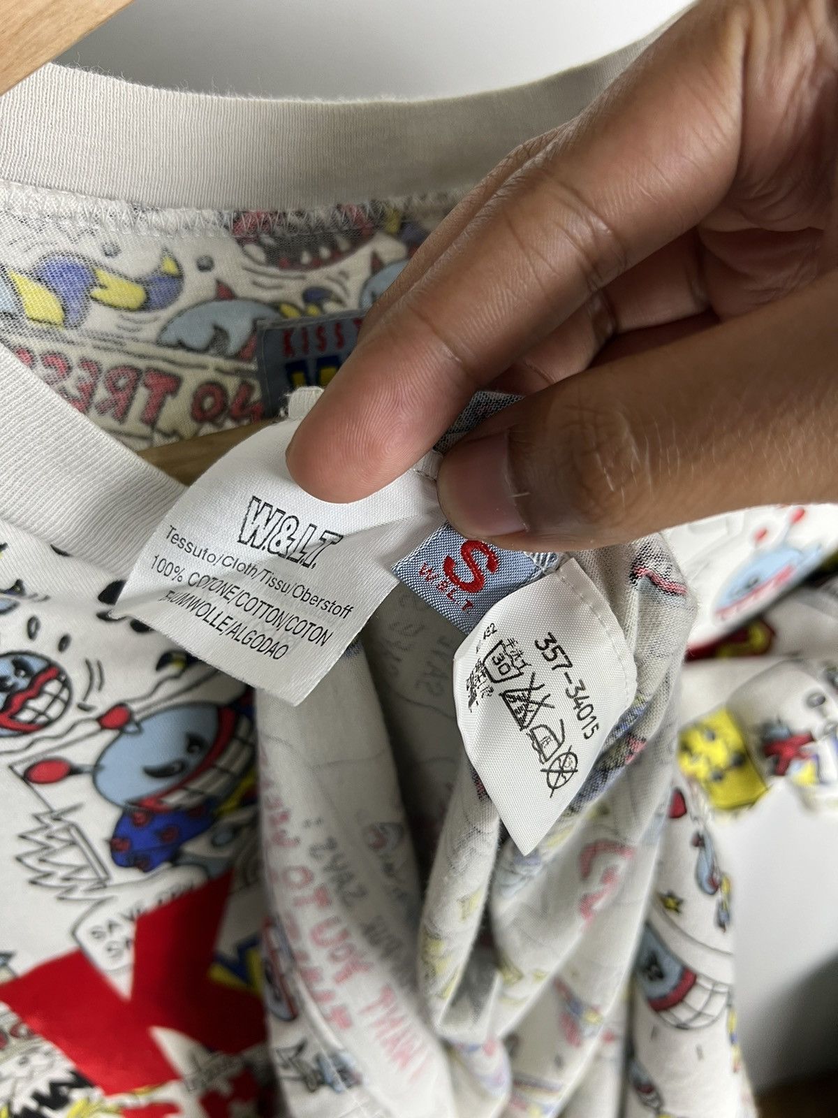 W&LT × Walter Van Beirendonck Walter Van Beirendonck "Warrior Comic" Tee Size US S / EU 44-46 / 1 - 4 Thumbnail