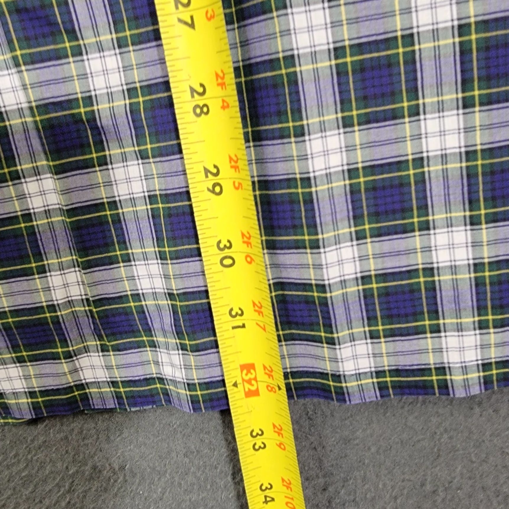 Hamilton Hamilton Shirt Mens XXXL Plaid Button Down Long Sleeve check casual Size US XXL / EU 58 / 5 - 5 Thumbnail