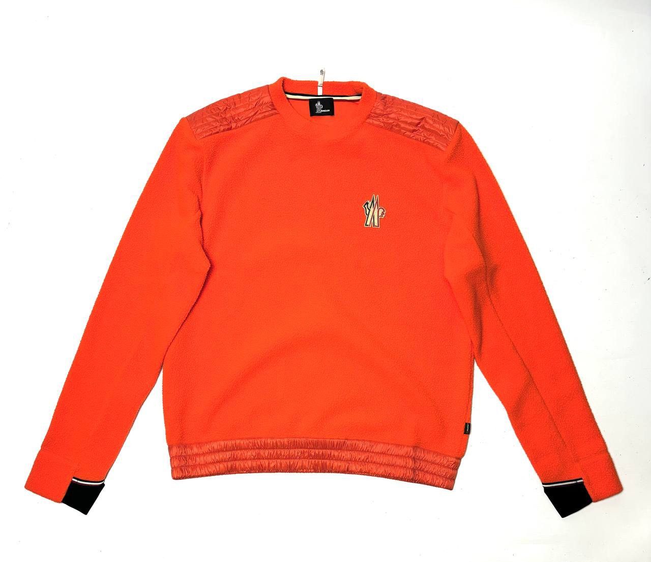 image of Moncler Polartec Teddy Fleece in Orange, Men's (Size XL)