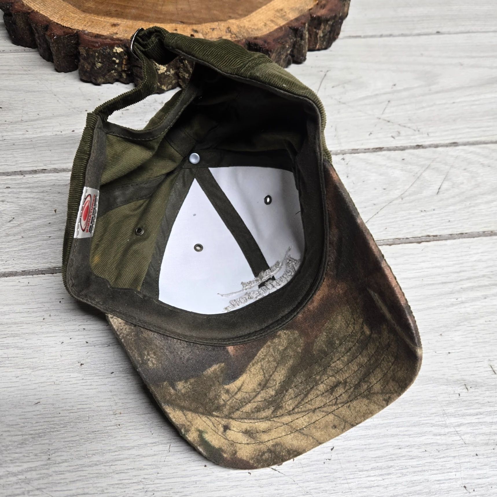 Vintage Remington Camouflage Adjustable Baseball Cap Hat One Size Green Hunting Mens Size ONE SIZE - 6 Thumbnail