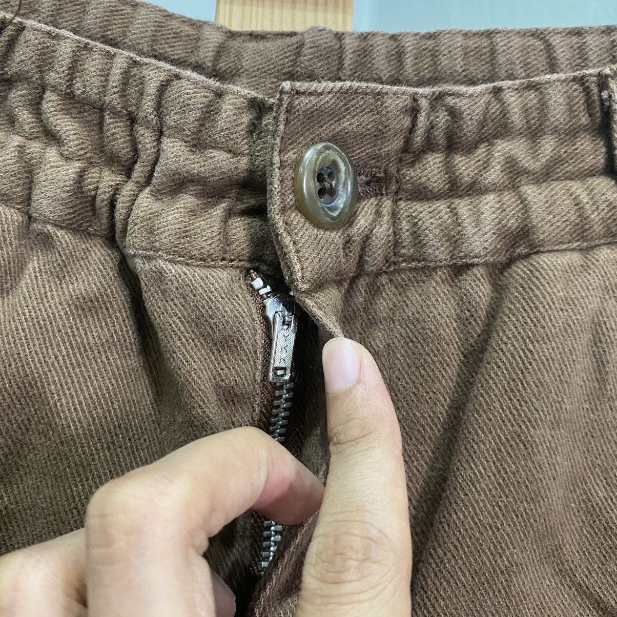 Hai Sporting Gear Archive Hai Sporting Gear Issey Miyake Brown Baggy Pants Size US 30 / EU 46 - 7 Thumbnail