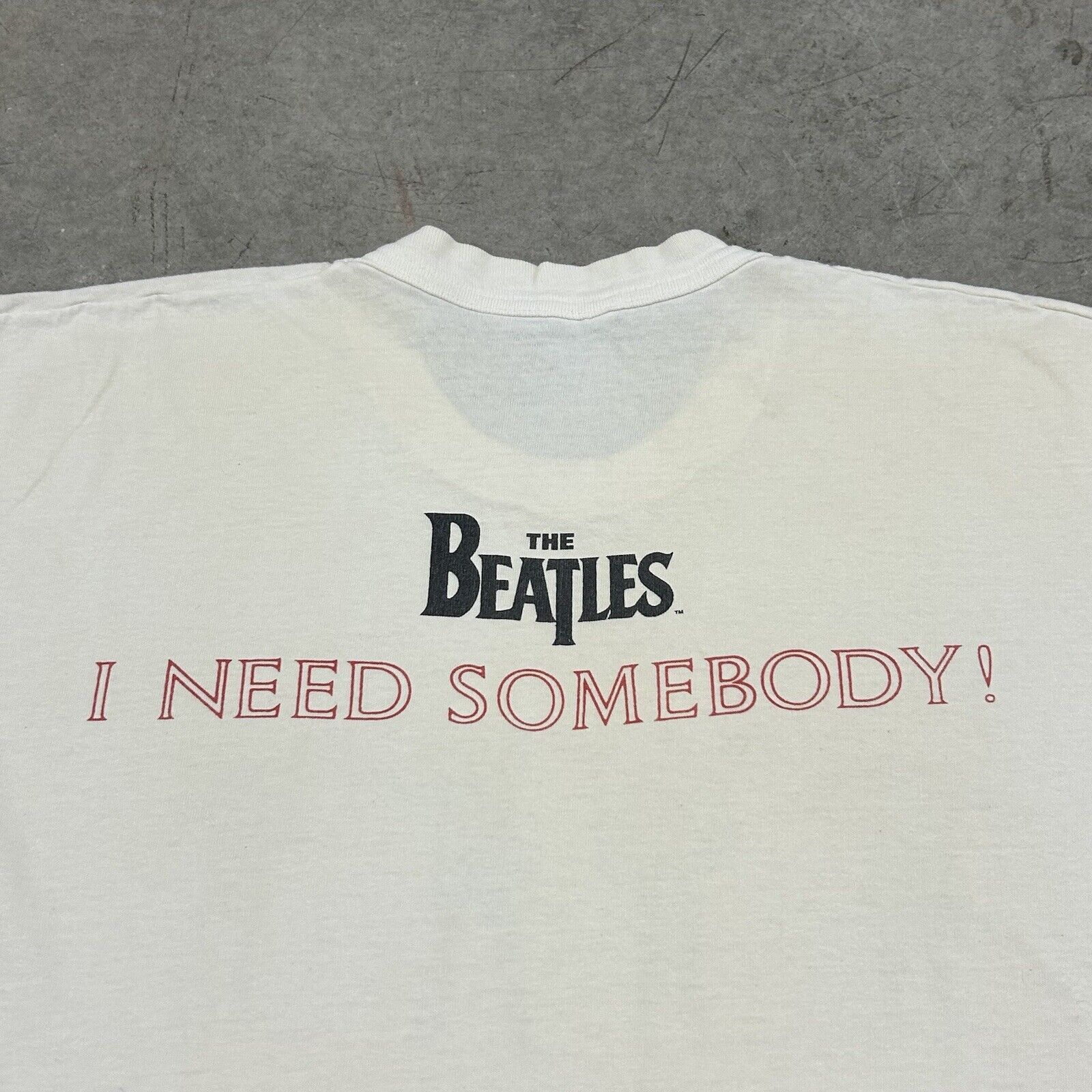Band Tees × Vintage Vintage The Beatles Autographed Signed Band Tee Size XL RARE Size US XL / EU 56 / 4 - 7 Thumbnail