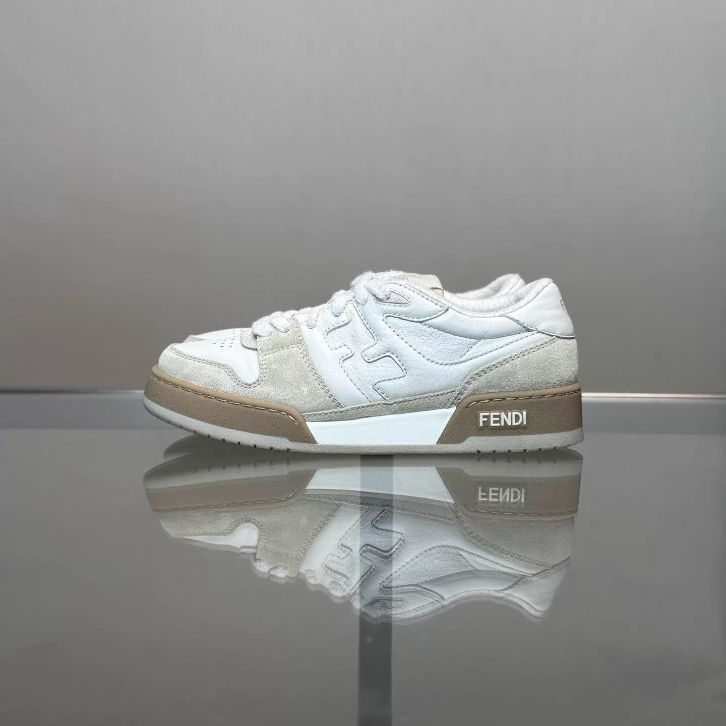 Fendi Fendi Match Sneakers White/Brown 35 98 DM1581 Size US 4.5 / IT 34.5 - 5 Thumbnail