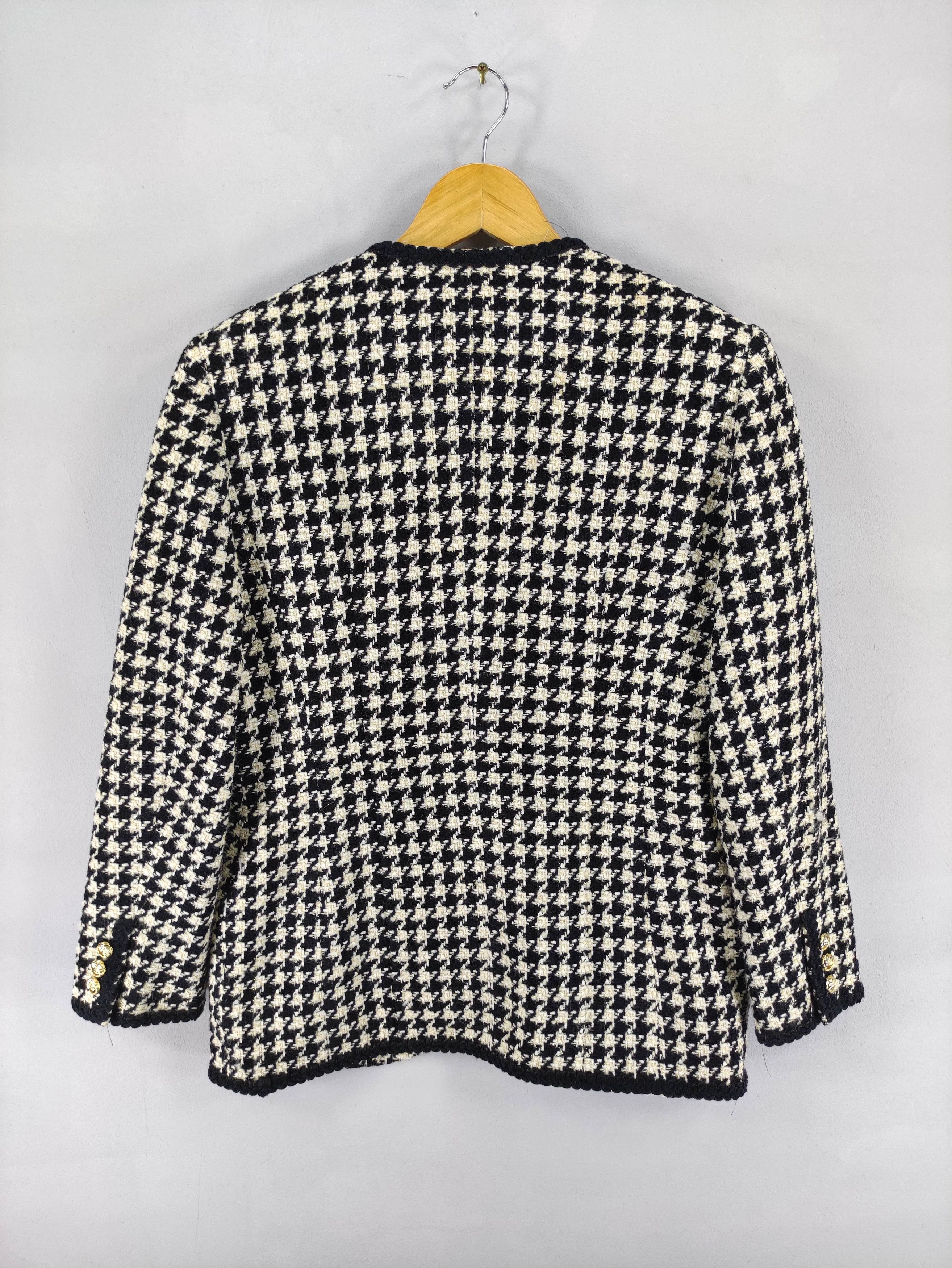 Japanese Brand Vintage Marily Martin Tweed Jacket Size S / US 4 / IT 40 - 8 Thumbnail