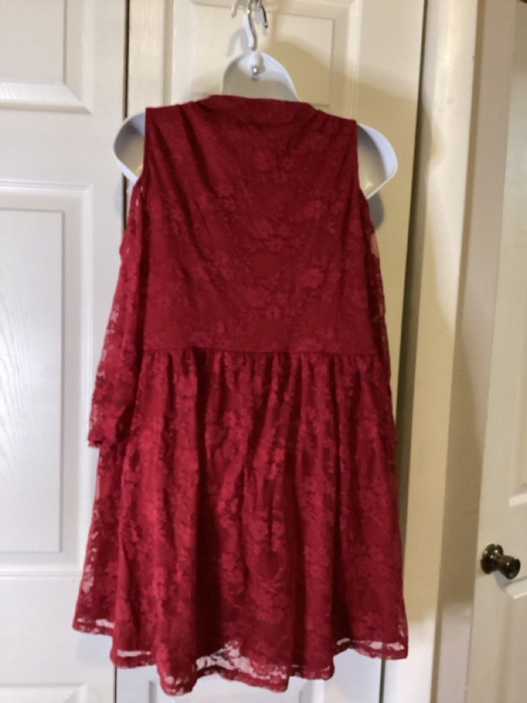 Torrid Torrid Burgundy Dress Size XS / US 0-2 / IT 36-38 - 5 Thumbnail