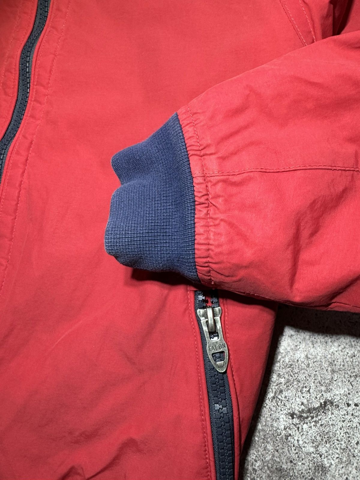 Polo Ralph Lauren × Vintage Polo Ralph Lauren Nylon Fleece Jacket Red Windstoper Size S Size US S / EU 44-46 / 1 - 6 Thumbnail