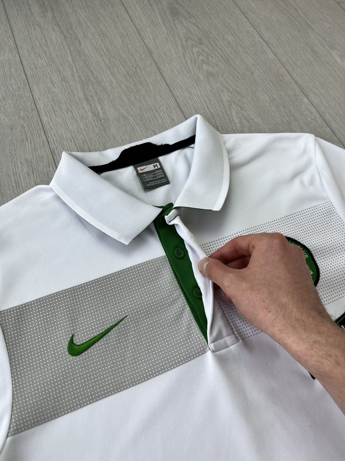 Nike Vintage Nike FC Celtic 2008/2009 Soccer Jersey Polo T-Shirt Size US M / EU 48-50 / 2 - 8 Thumbnail