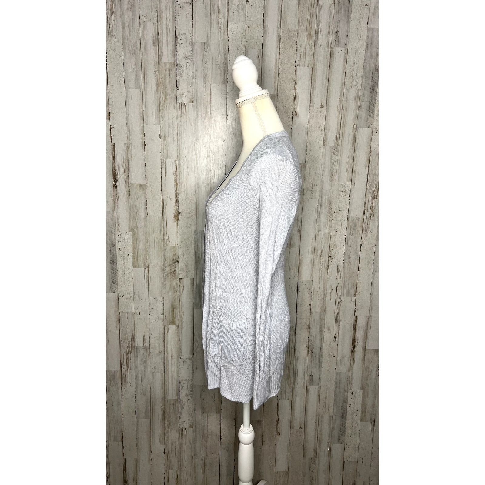 Nine West Nine West Women's Blue Long Sleeve Open Front Cardigan Small Size S / US 4 / IT 40 - 6 Thumbnail