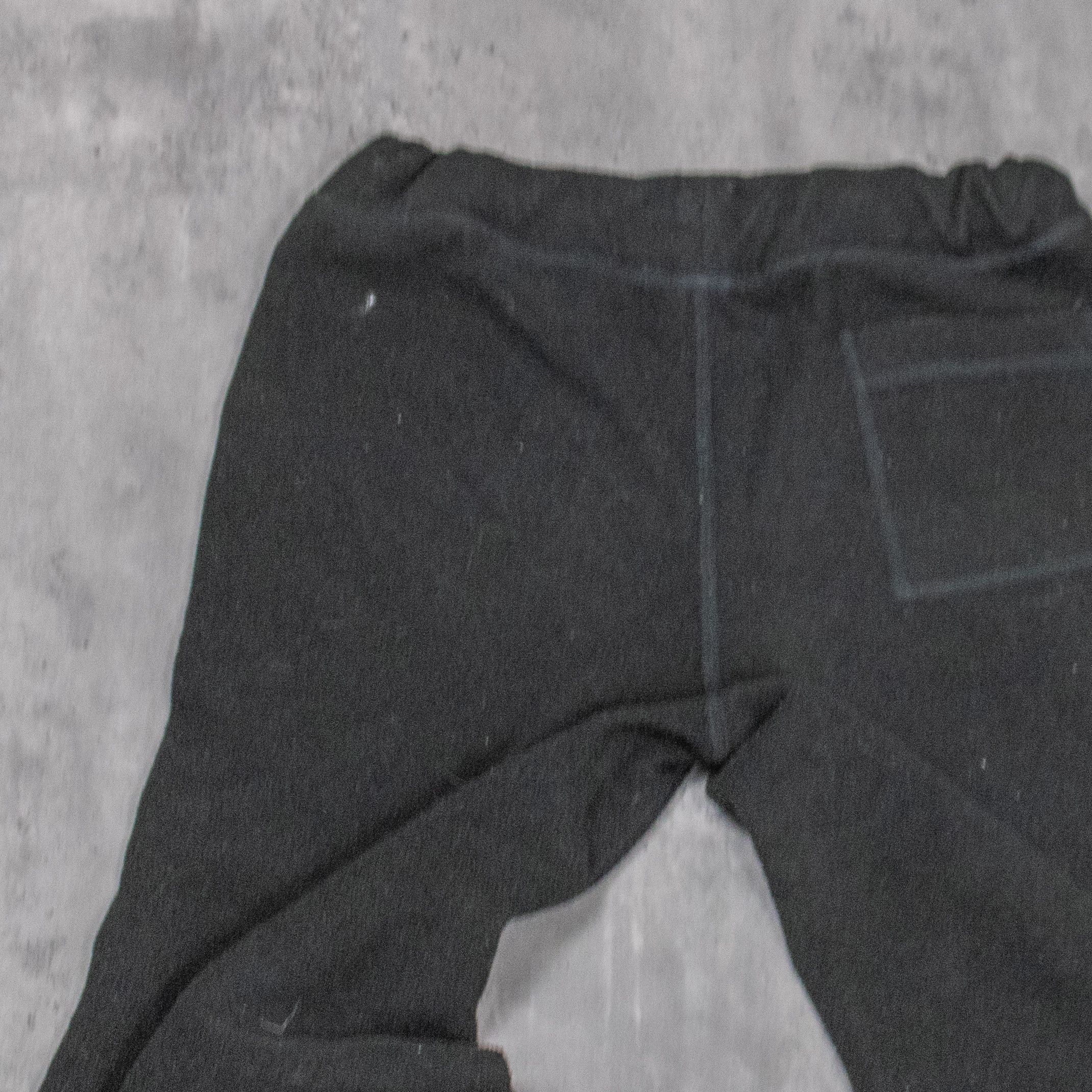Gap Y2K 2000's Gap Baggy Relax Wide Legged Black Fleece Pant's Size US 28 / EU 44 - 17 Thumbnail
