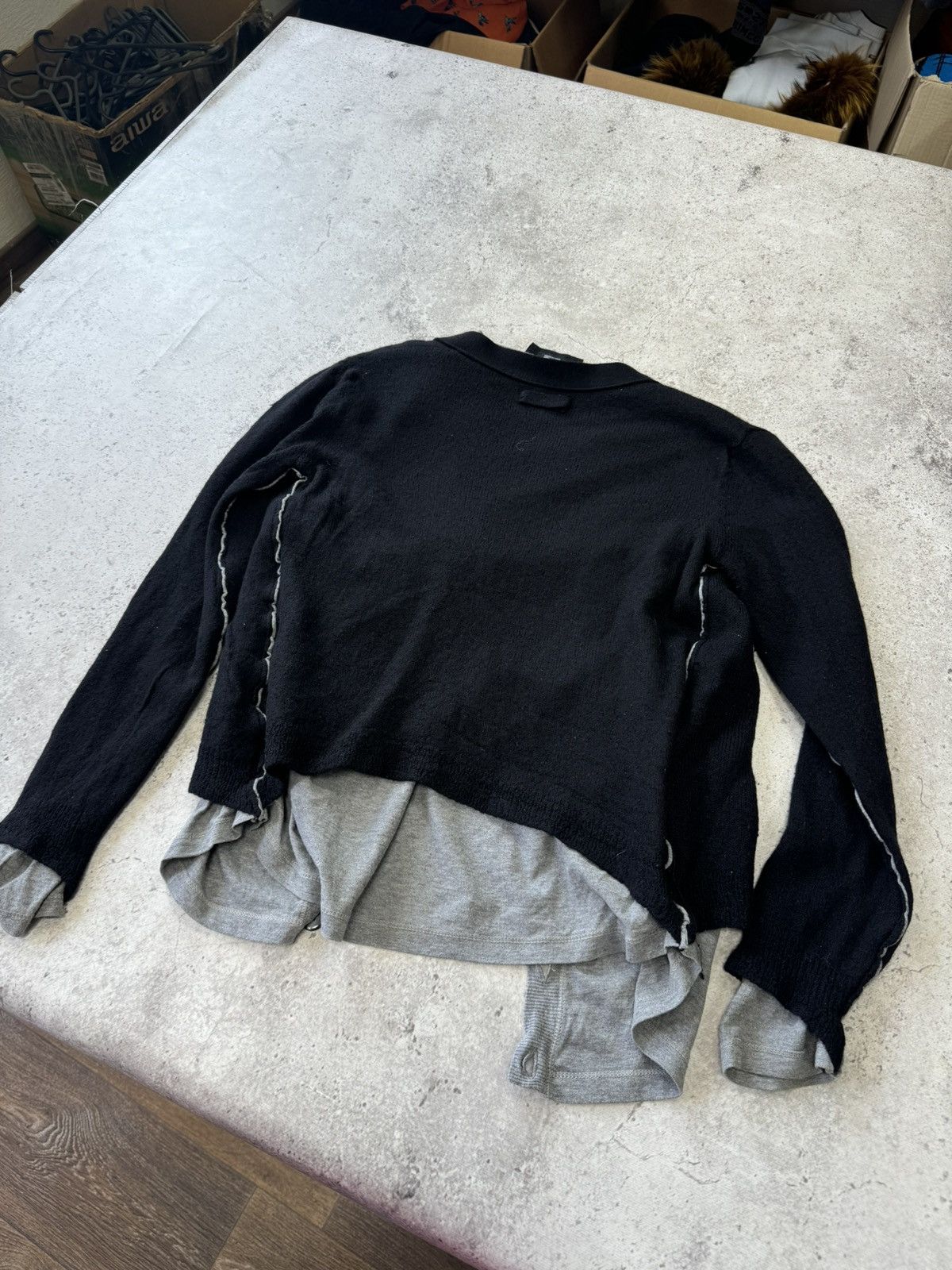 Dolce & Gabbana Vintage Dolce&Gabbana Double Layer Cardigan Size US S / EU 44-46 / 1 - 2 Thumbnail