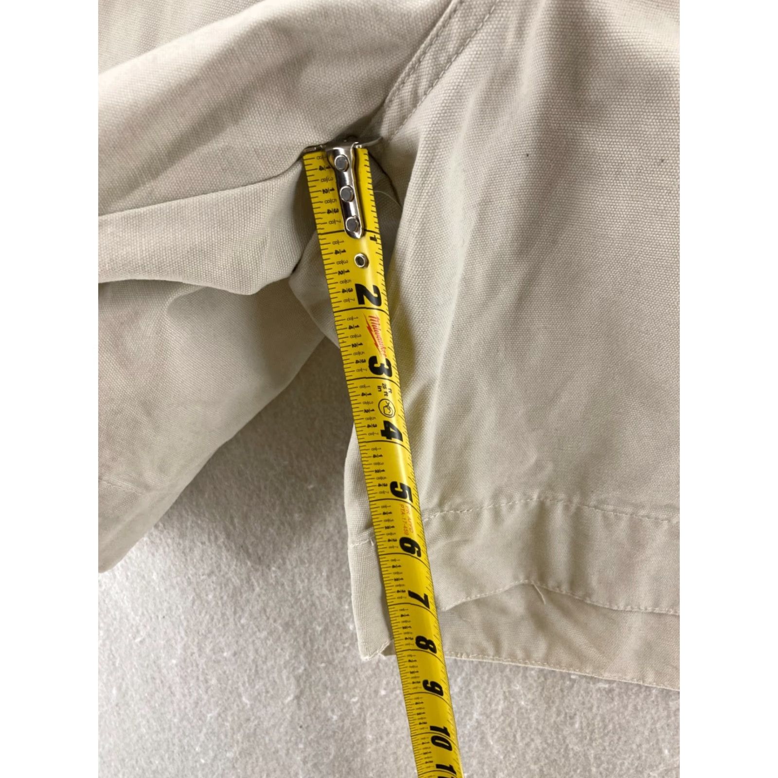 Vintage VINTAGE Columbia Shorts Mens 40 Chino Flat Front Casual Cotton Beige 80s 90s Outdoor Men Size US 40 / EU 56 - 4 Thumbnail