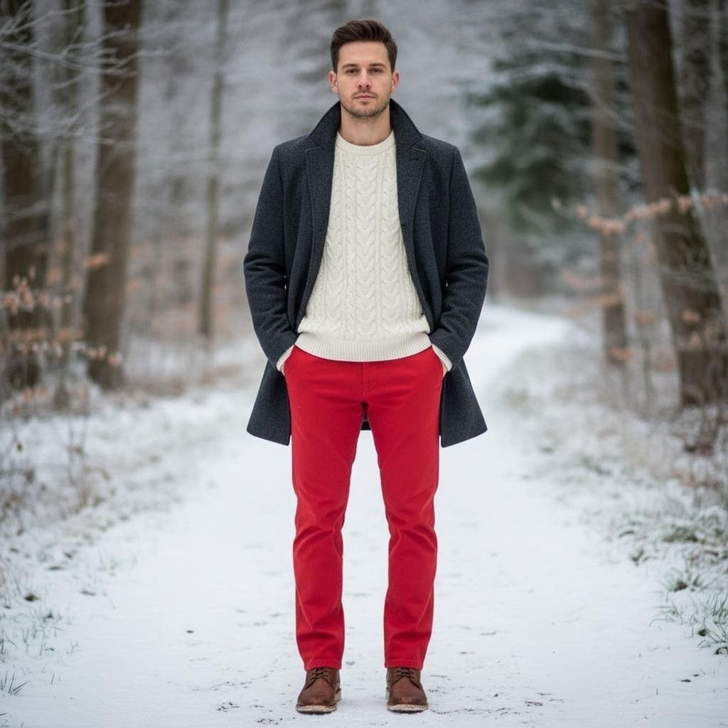 Hurley Hurley Red Chino Pants Size 34 Size US 34 / EU 50 - 1 Thumbnail