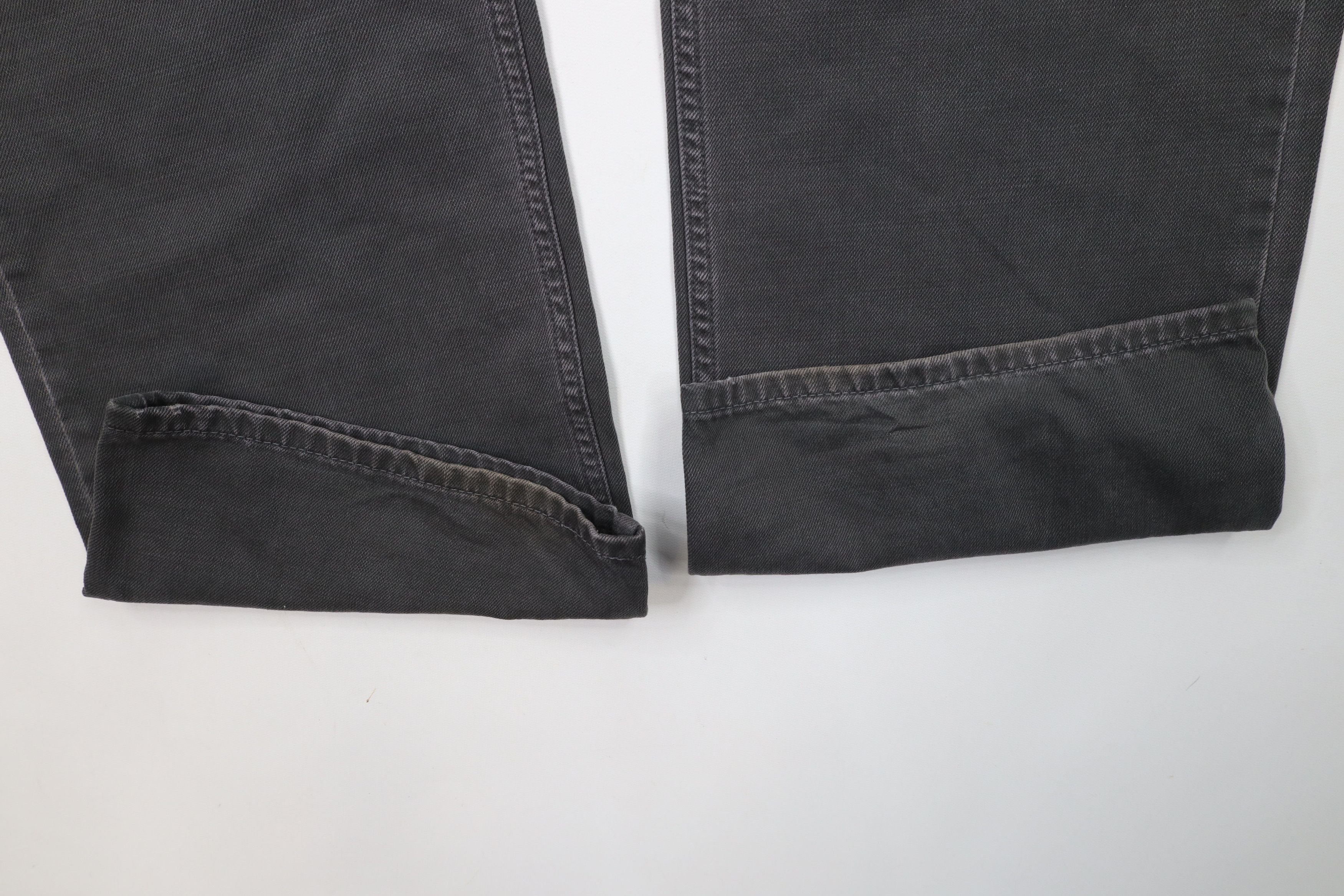 Levi's × Vintage Vintage Y2K Levis 505 Straight Leg Denim Jeans Dark Gray Size US 40 / EU 56 - 6 Thumbnail