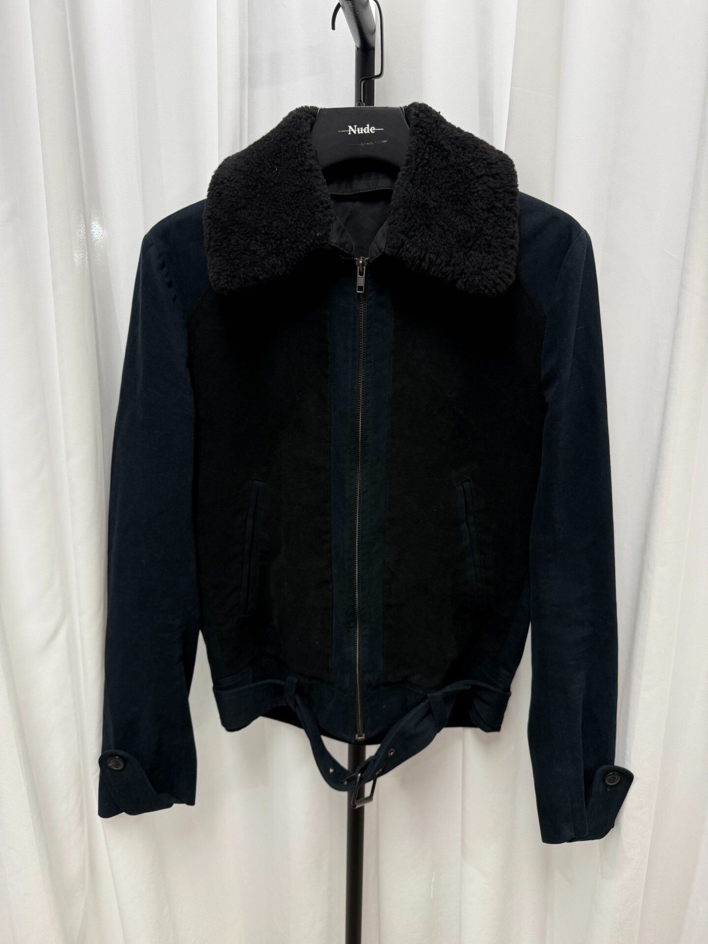 Maison Margiela Maison Margiela Fur Collar Jacket Size US S / EU 44-46 / 1 - 1 Thumbnail