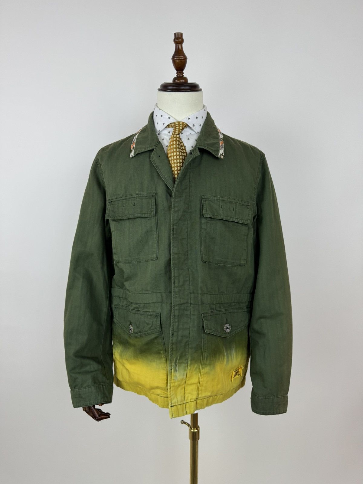 Scotch & Soda Scotch Soda field green jacket M65 Army jacket Dj overshirt Size US M / EU 48-50 / 2 - 1 Thumbnail