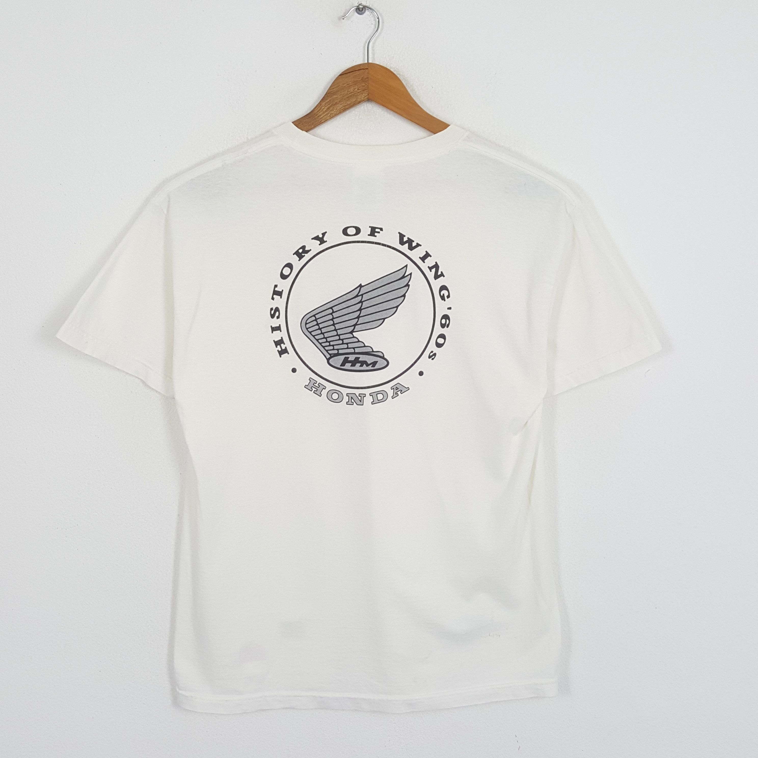 Honda × Vintage Vintage HONDA Japanese Racing Team T-Shirts Size US L / EU 52-54 / 3 - 1 Thumbnail