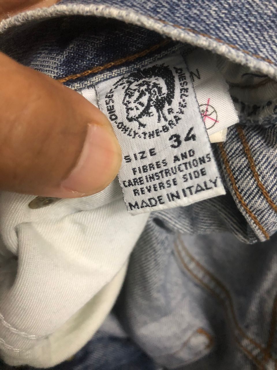 Diesel Vintage Diesel distressed Denim Pants Size US 33 - 6 Thumbnail