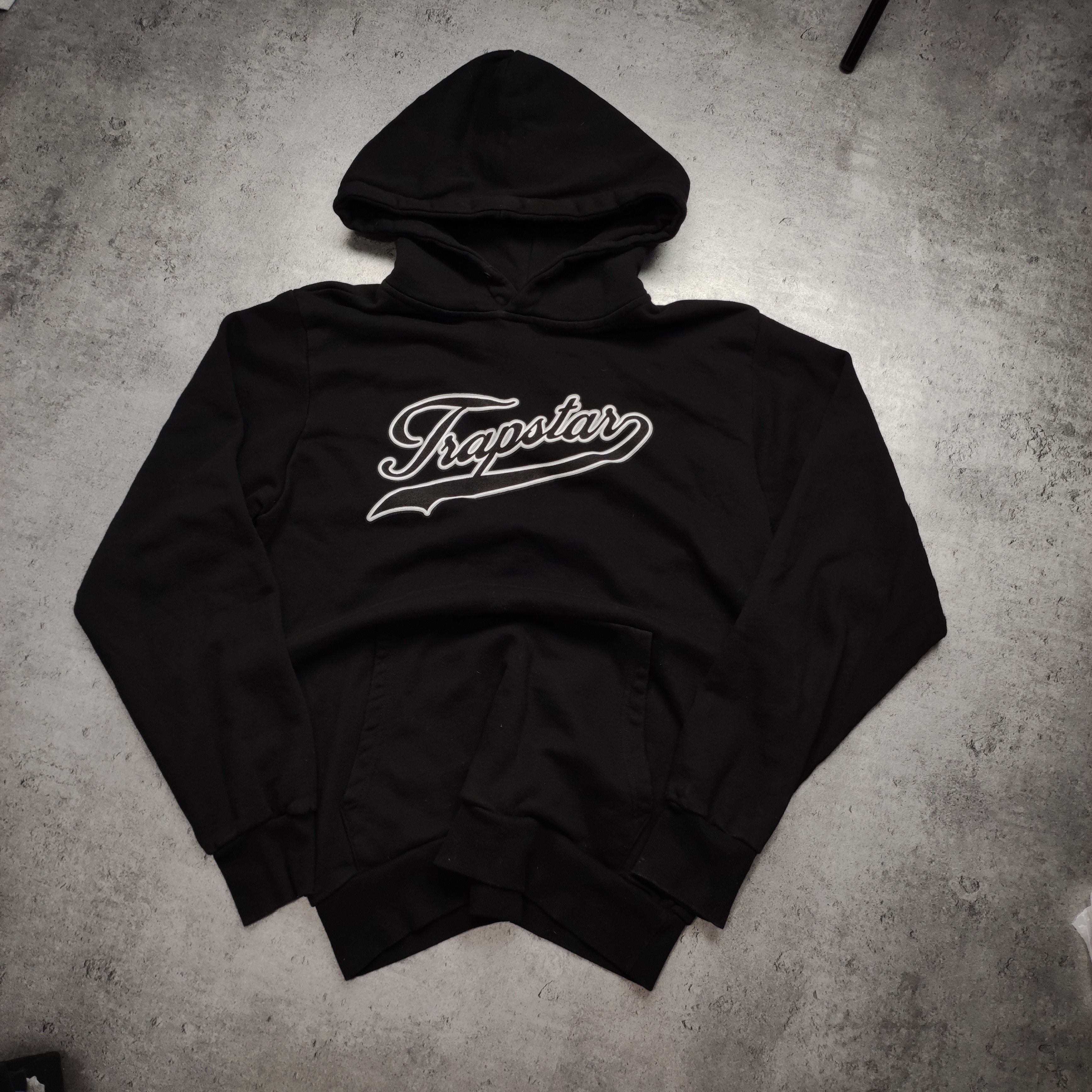 Rare Trapstar London Black Big Classic Logo Hoodie Sweatshirt Grailed