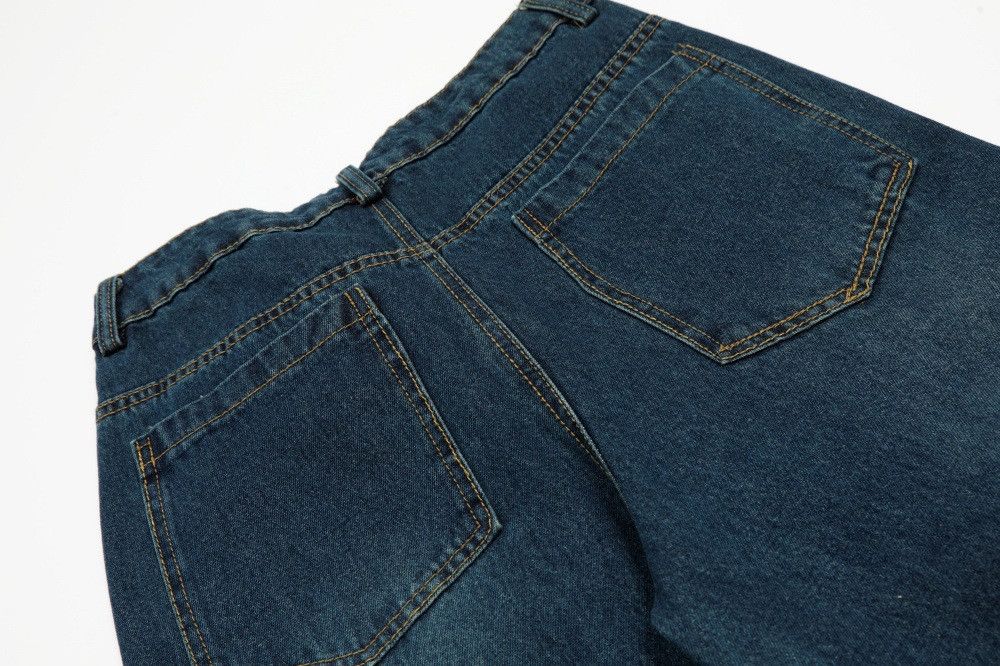 Vintage Men's loose casual American washed distressed jeans Size US 32 / EU 48 - 5 Thumbnail