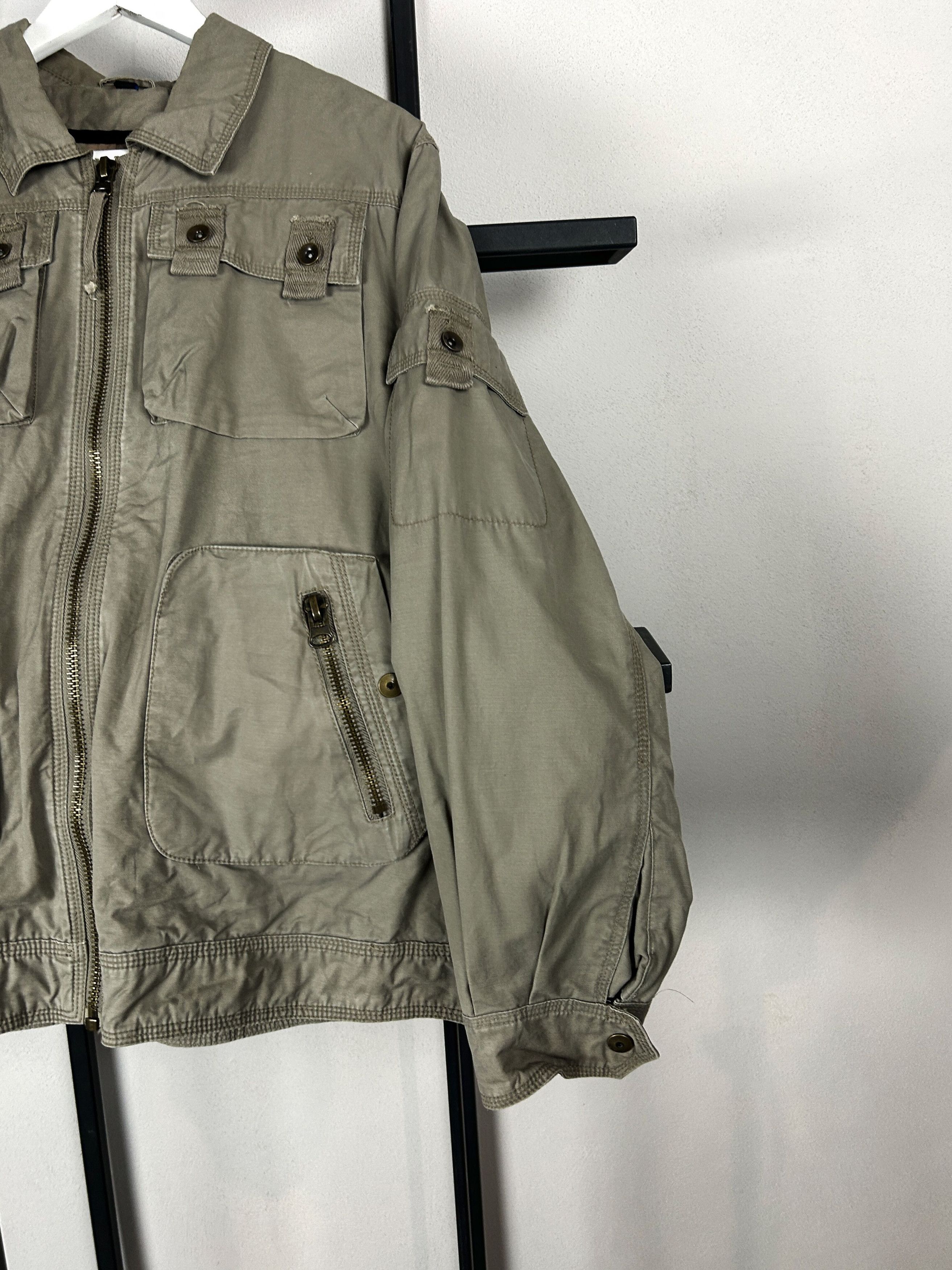 Japanese Brand VTG Safari Utility Jacket Military Field Zip Workwear Style Size US M / EU 48-50 / 2 - 4 Thumbnail