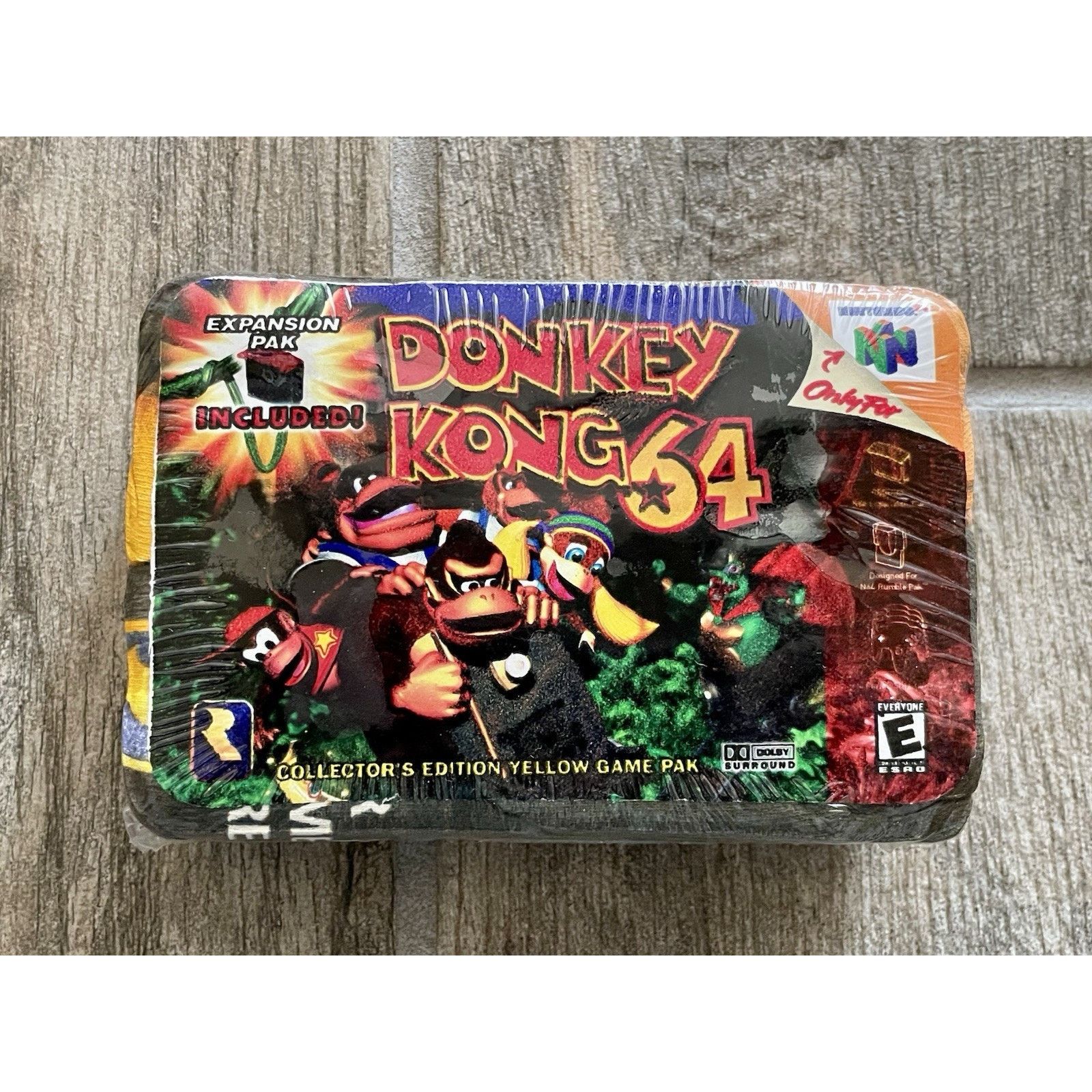 Nintendo Donkey Kong 64 Preorder Promo Shirt RARE Nintendo 64 Sealed Size ONE SIZE - 1 Thumbnail