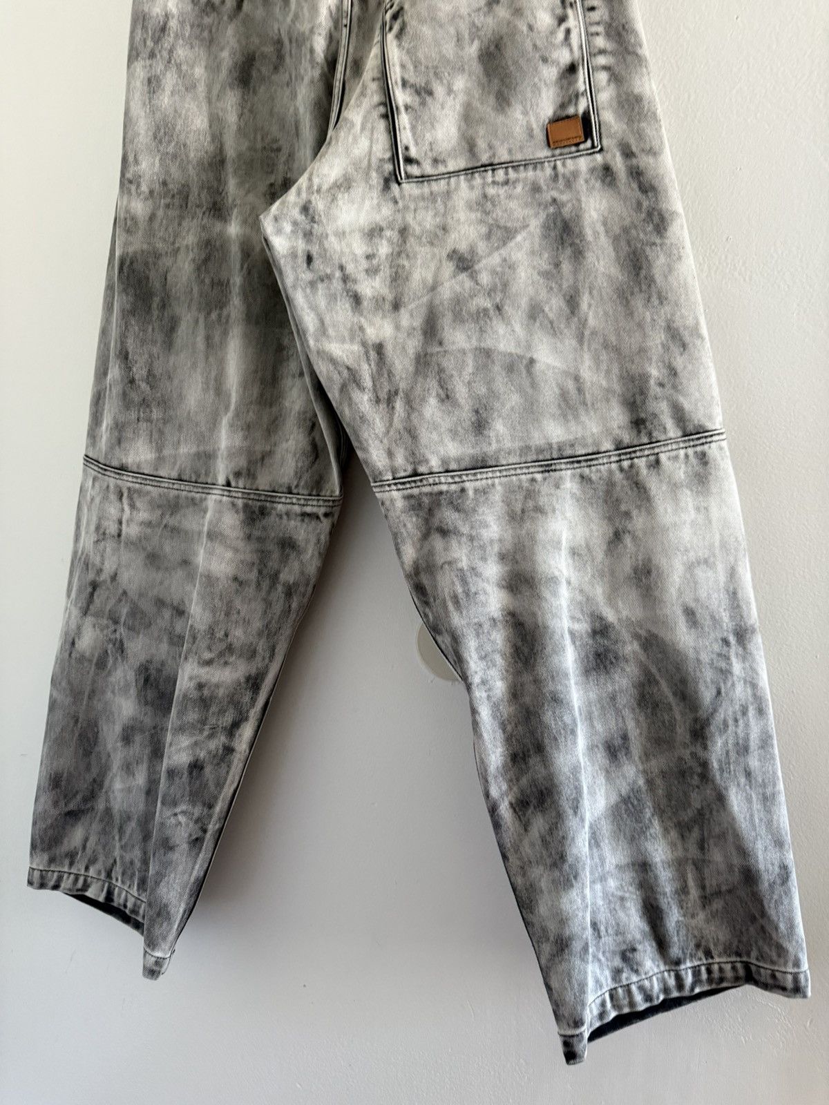 Alexander Wang Alexander Wang Leather Dye Denim Cargo Jean Pants Balenciaga Size US 36 / EU 52 - 19 Thumbnail