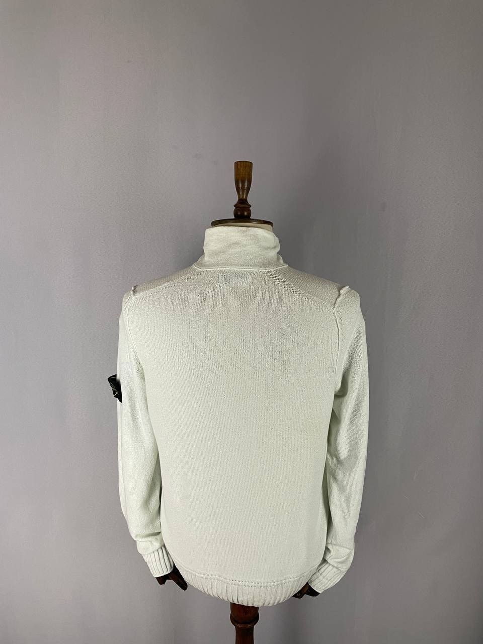 Stone Island Stone Island Sweater White Zip Size US M / EU 48-50 / 2 - 8 Thumbnail