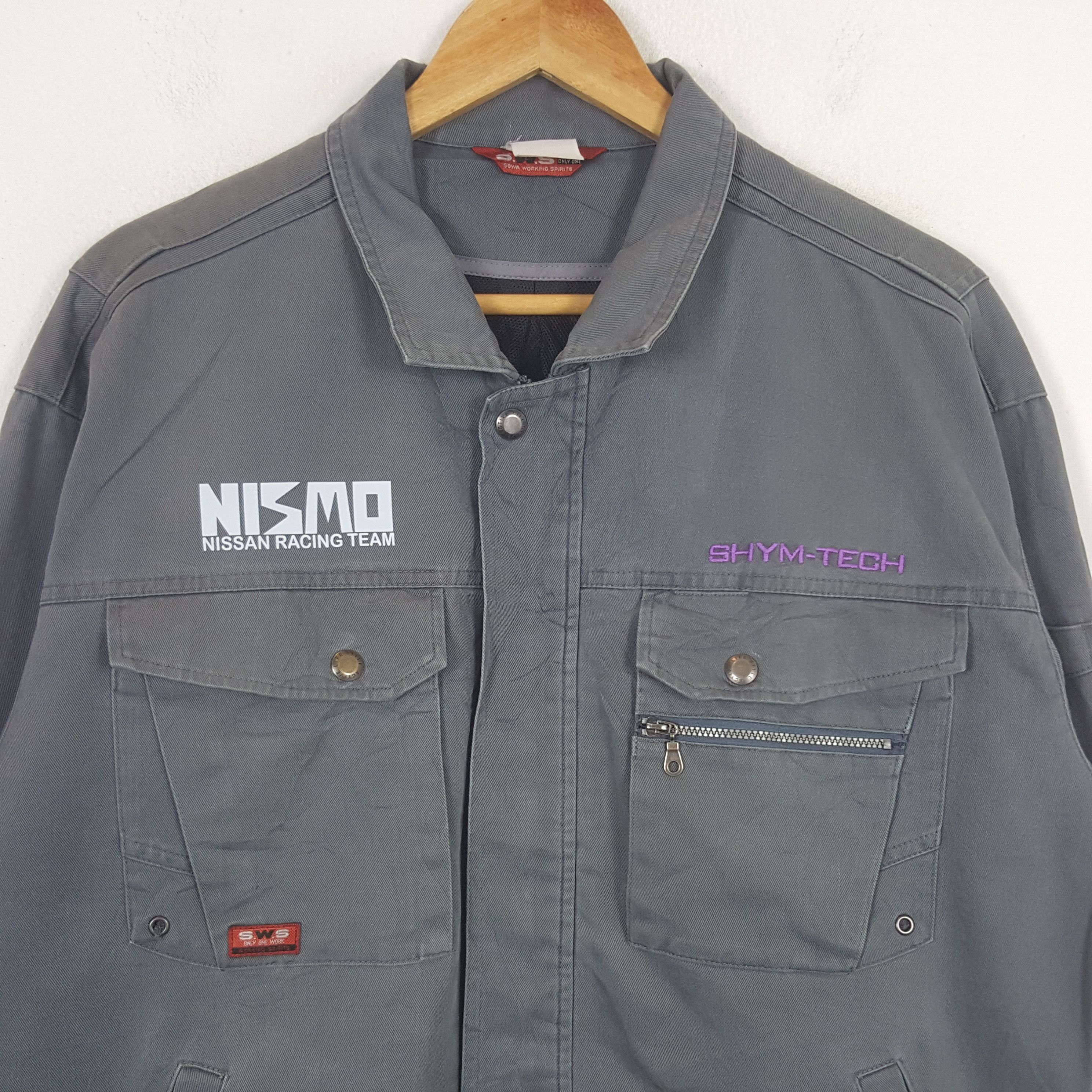 Japanese Brand × Vintage Vintage Nismo Nissan Japan Racing Team Custom Jacket C283N8 Size US L / EU 52-54 / 3 - 4 Thumbnail