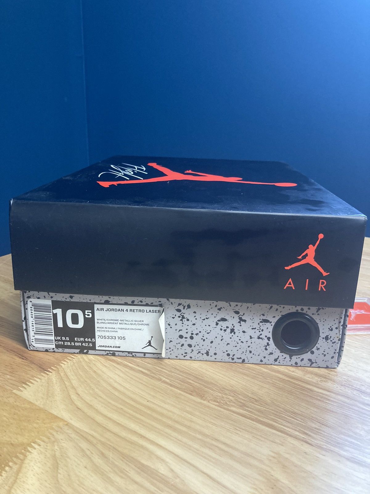 Jordan Brand × Nike Air Jordan 4 “Laser” Size US 10.5 / EU 43-44 - 10 Thumbnail