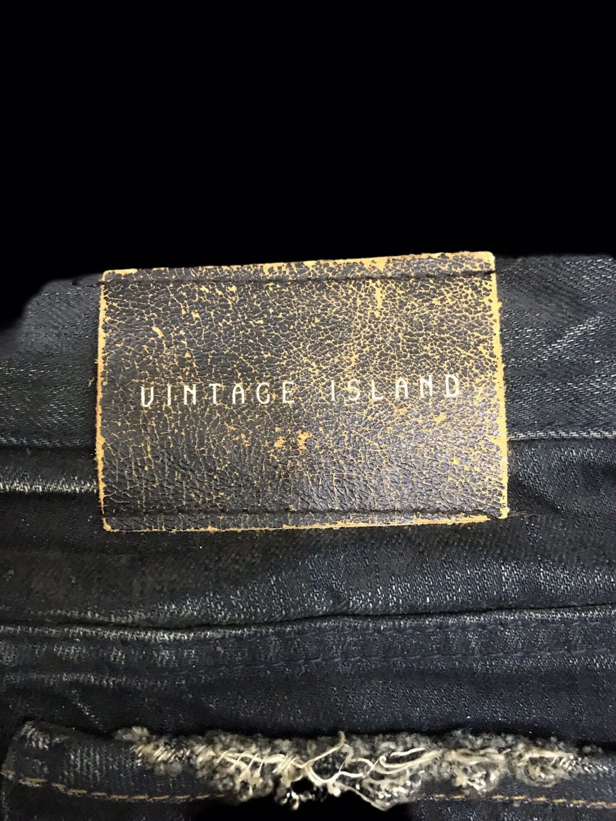 Seditionaries 💥SICK💥VINTAGE ISLAND CRAZY FADES STURDY LOW RISE DENIM F407 Size US 32 / EU 48 - 10 Thumbnail