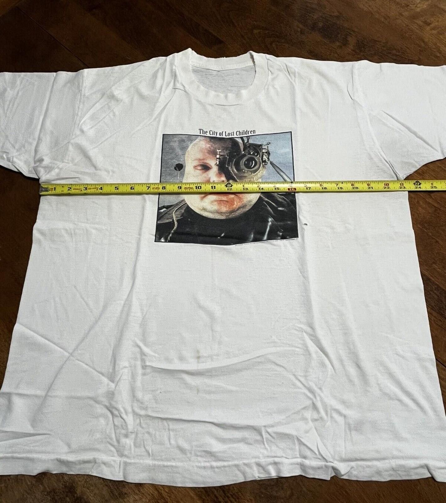 Other 90s City of Lost Children Promo T-Shirt Single Movie XL Size US XL / EU 56 / 4 - 2 Thumbnail