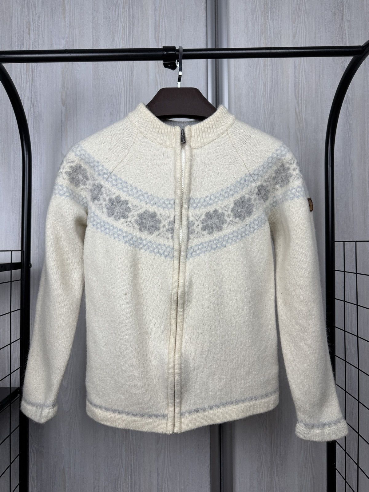 Fjallraven Fjallraven vintage wool ornament full zip sweater icewear Size XL / US 12-14 / IT 48-50 - 2 Thumbnail