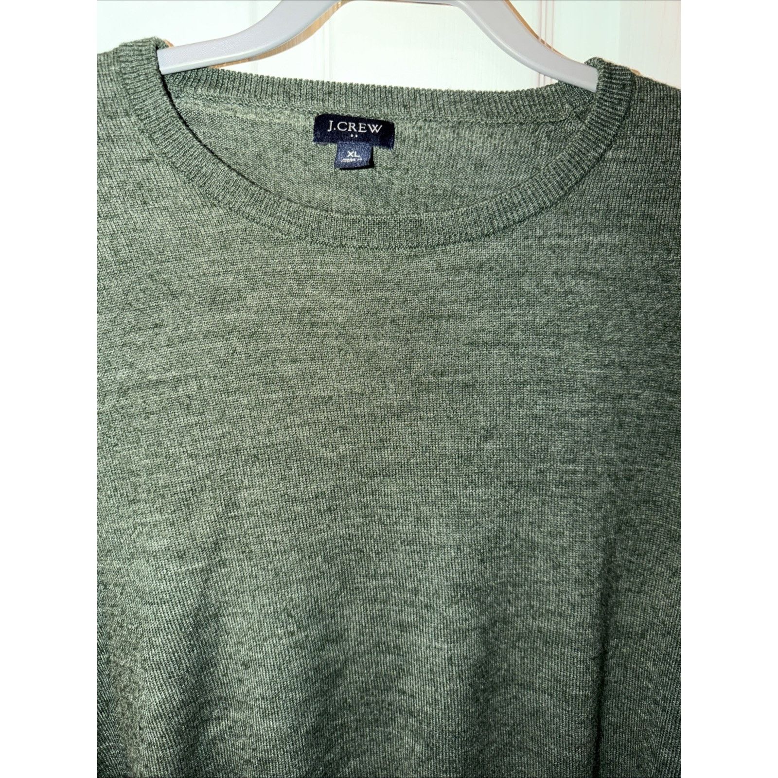 J.Crew J.Crew Men's Emerald Green Knit Pullover Sweater XL Size US XL / EU 56 / 4 - 11 Thumbnail