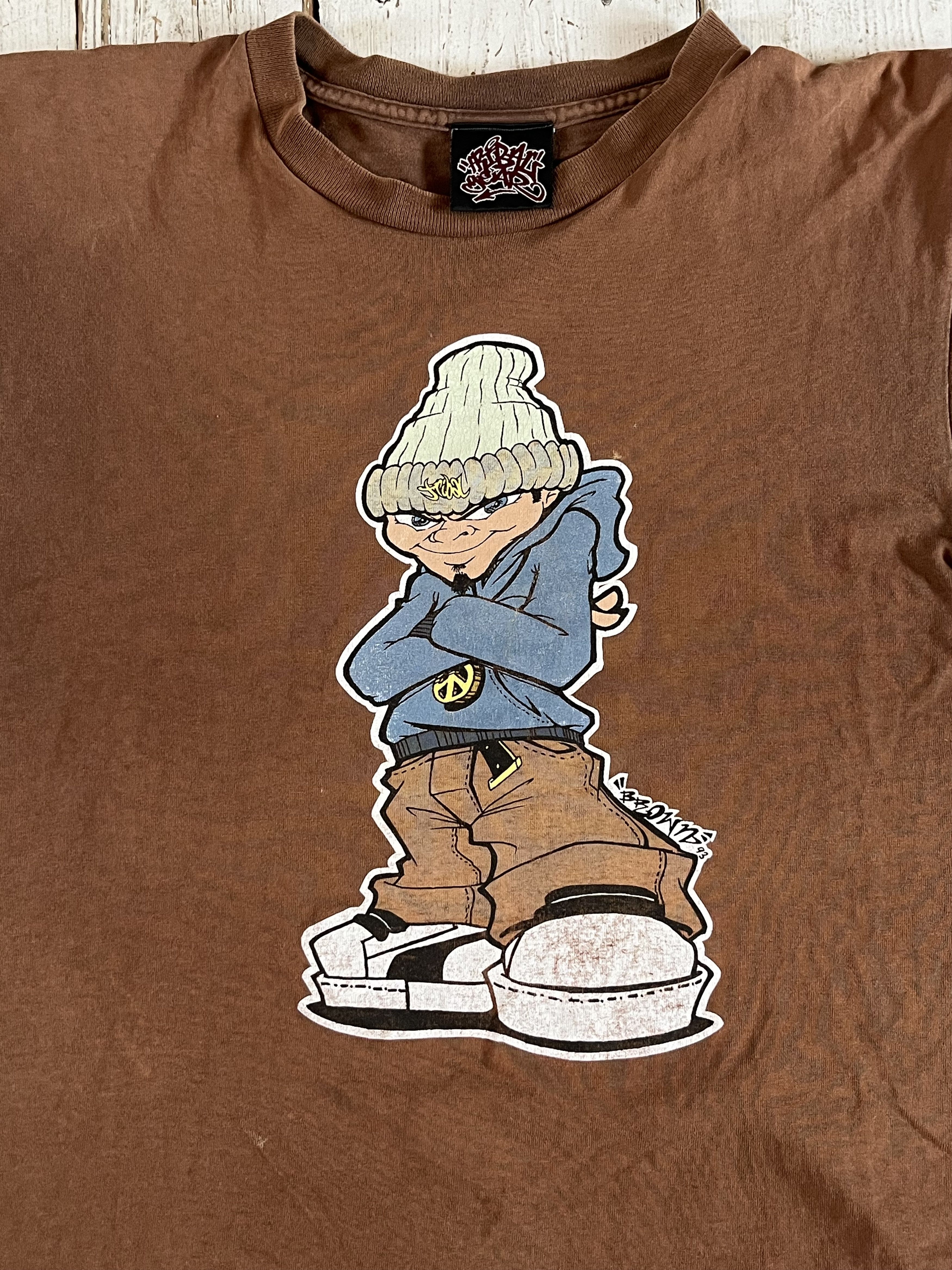 Rap Tees × Tribal Streetwear × Vintage Vintage 93' Tribal Gear Hip Hop Graffiti Made in USA Size US XL / EU 56 / 4 - 6 Thumbnail