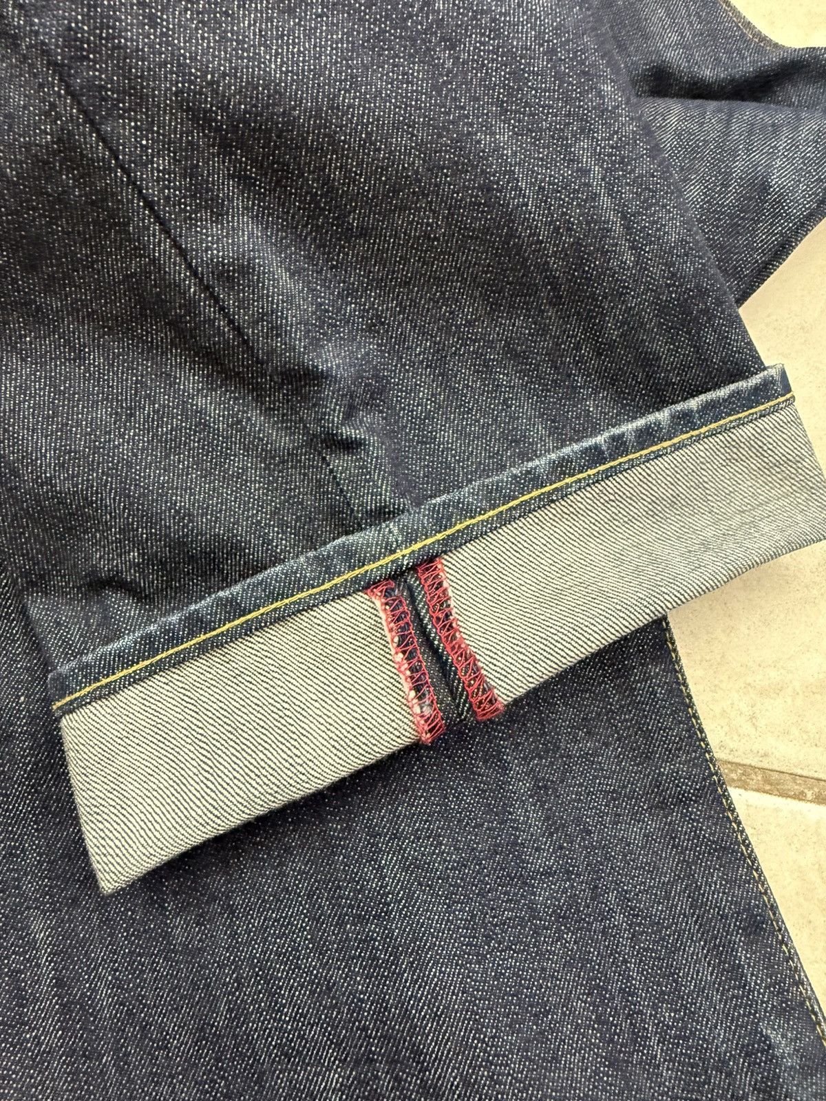 Designer × Japanese Brand × NADA Rebirth To Tabura Rasa Wallet Chain Japanese Denim Size 3 Size US 34 / EU 50 - 6 Thumbnail