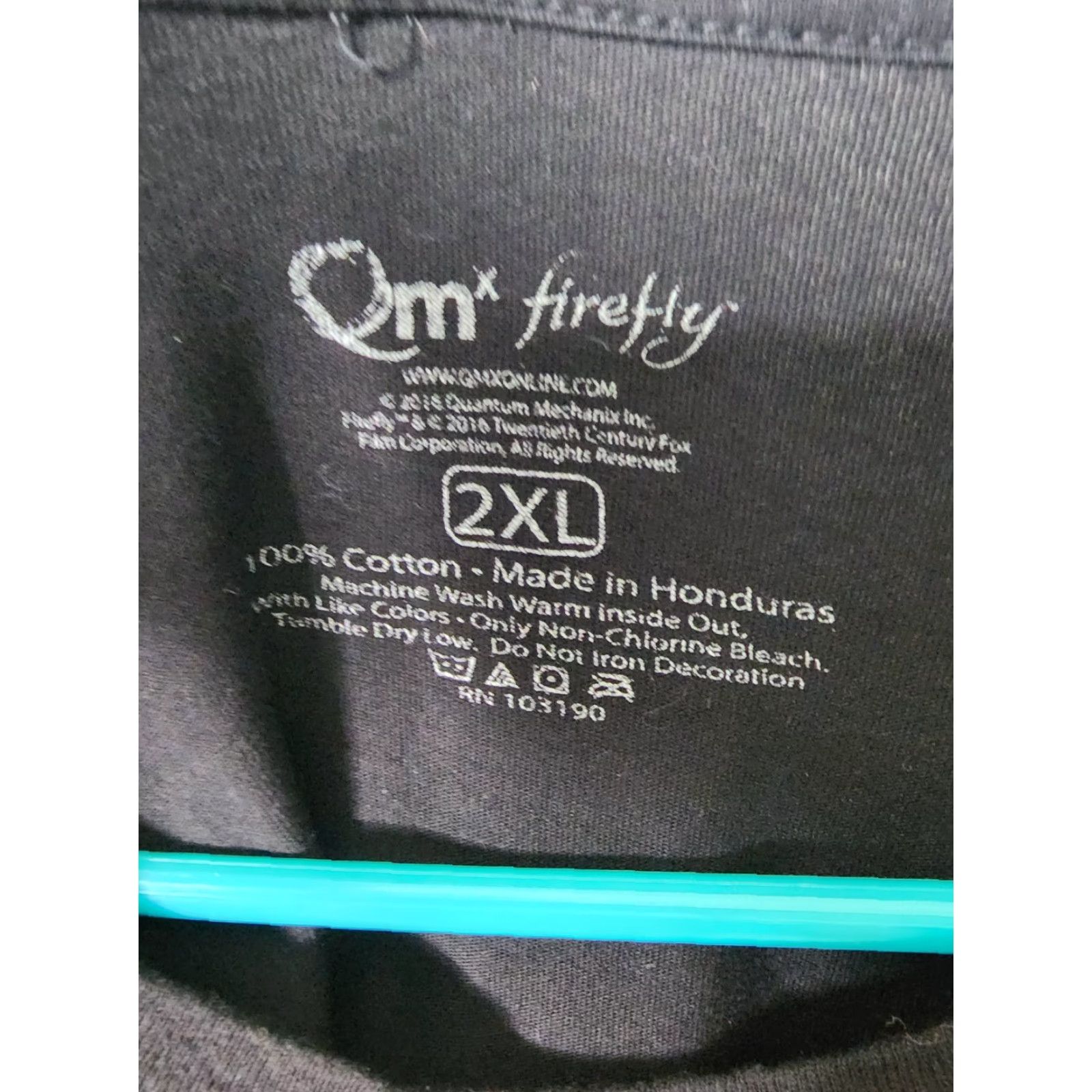 Vintage Firefly River Tam Movie T-Shirt Black 2XL Mens Size US XXL / EU 58 / 5 - 3 Thumbnail