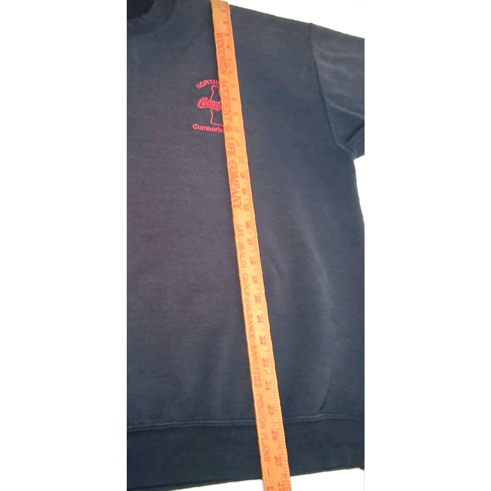 Gildan Vtg Coca Cola Sweatshirt XL Crewneck Northeast Cumberland Maryland Distressed Size US XL / EU 56 / 4 - 7 Thumbnail