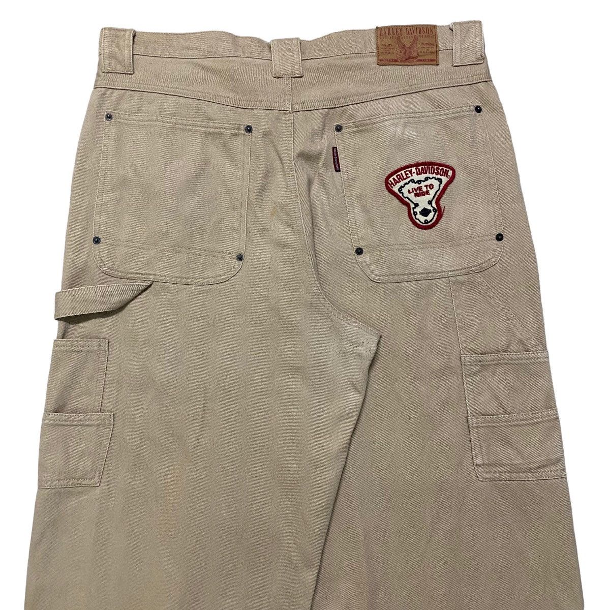 Harley Davidson Vintage Harley Davidson Carpenter Baggy Pants Size US 38 / EU 54 - 7 Thumbnail