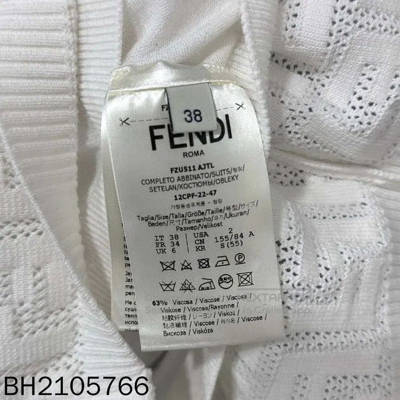 Fendi Fendi Embroidered floral open-front cardigan, skirt, and v Size XS / US 0-2 / IT 36-38 - 9 Thumbnail