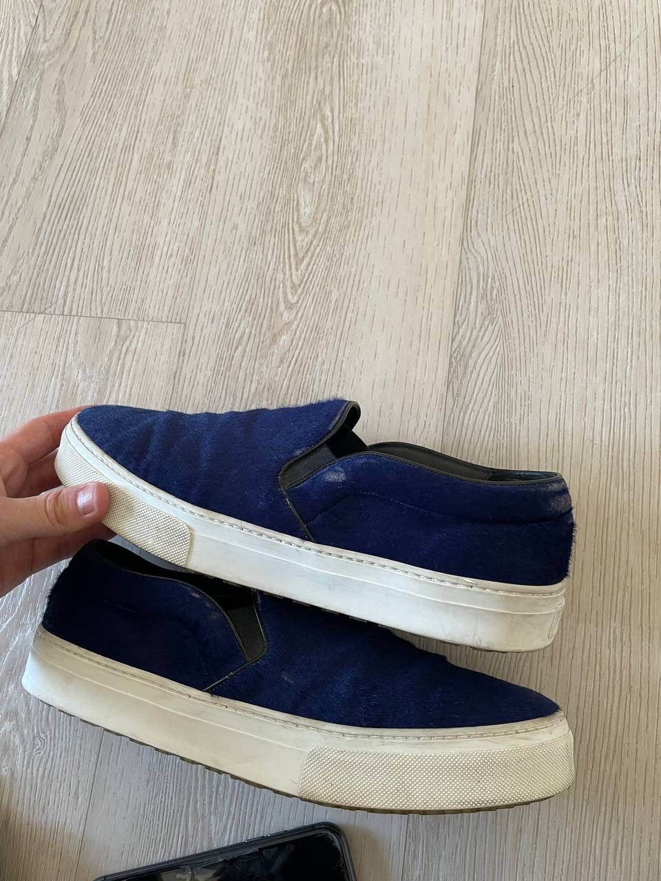 Celine Celine Paris Blue Pony Shoes Size US 8 / EU 41 - 4 Thumbnail